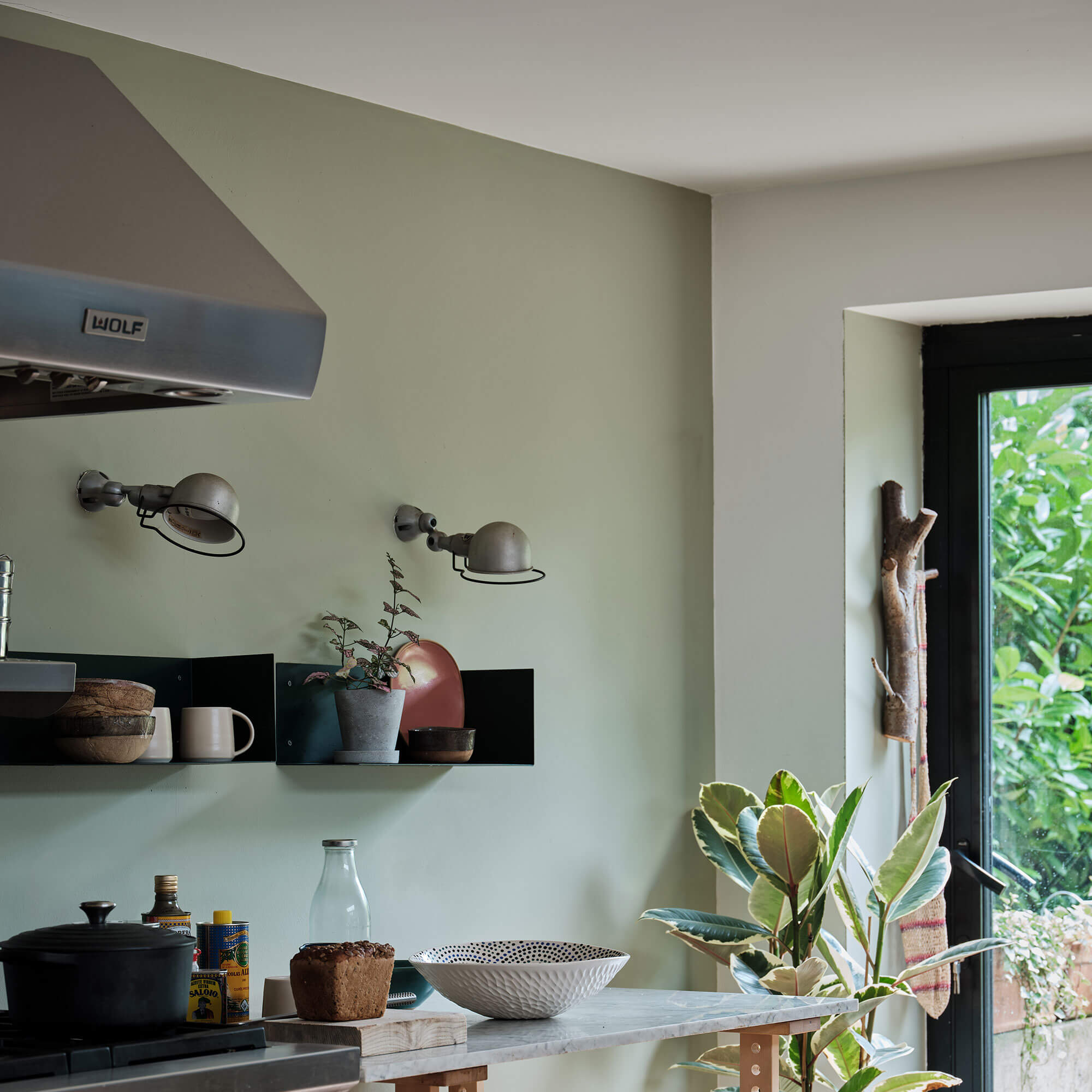 farrow & ball french gray 18 in der küche