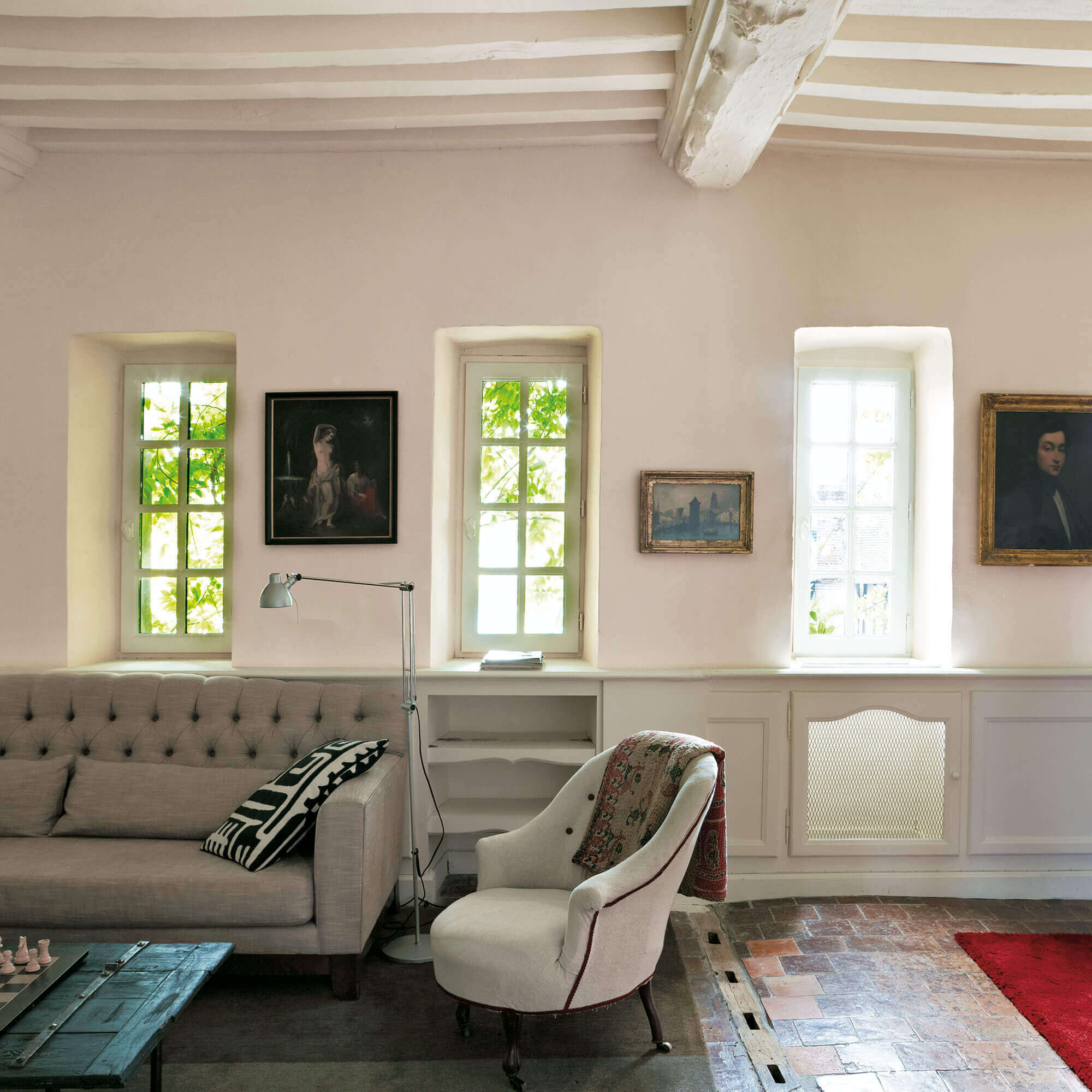 farrow & ball dimity 2008 im wohnzimmer