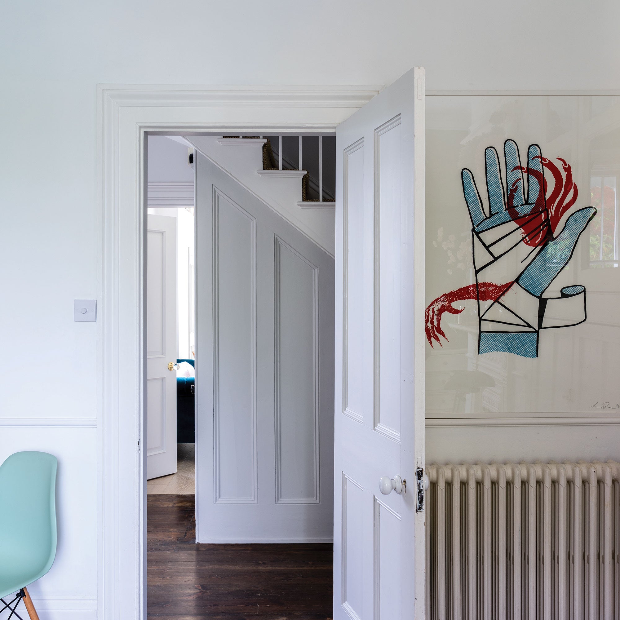 farrow & ball blackened 2011 im wohnzimmer