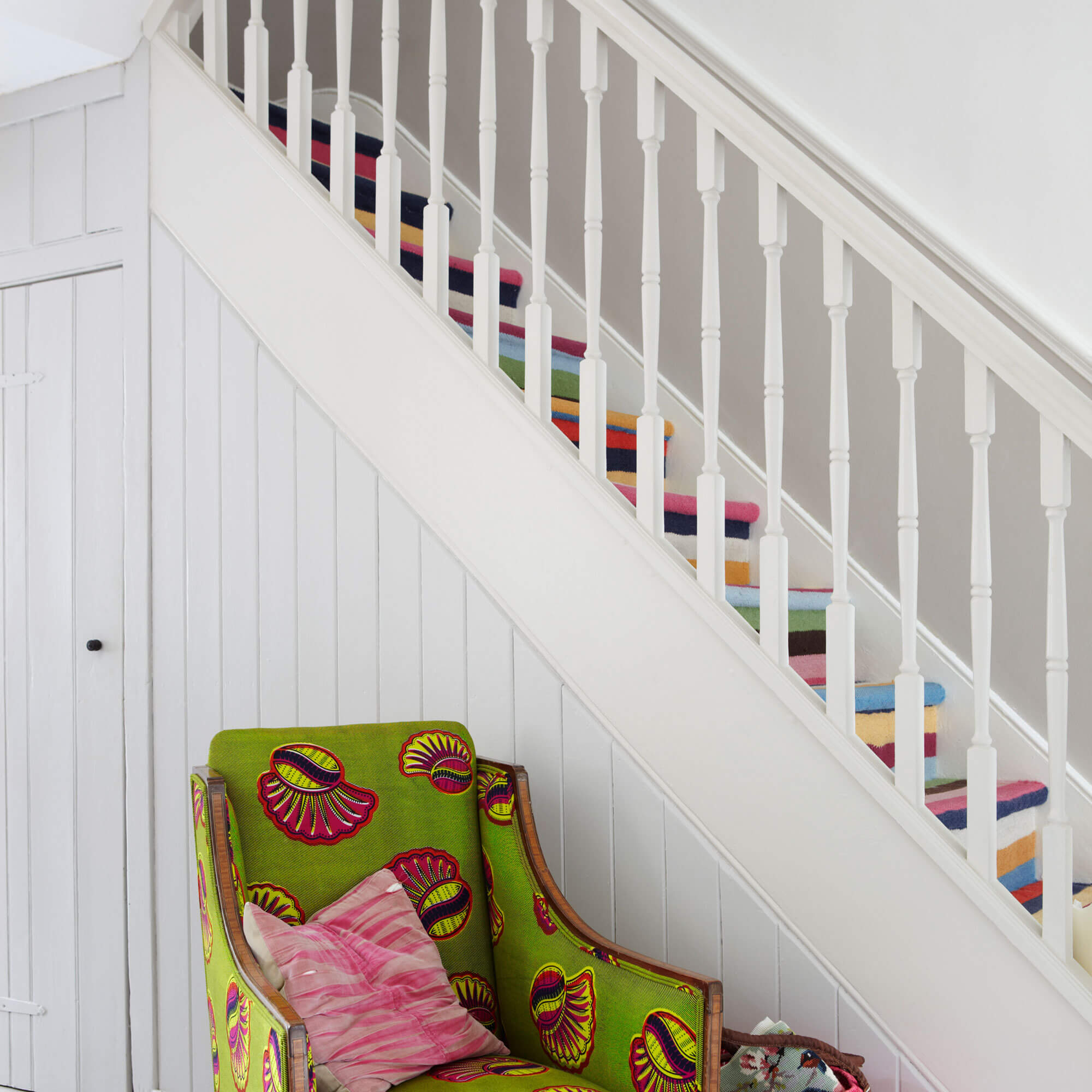 farrow & ball cornforth white 228 im treppenhaus