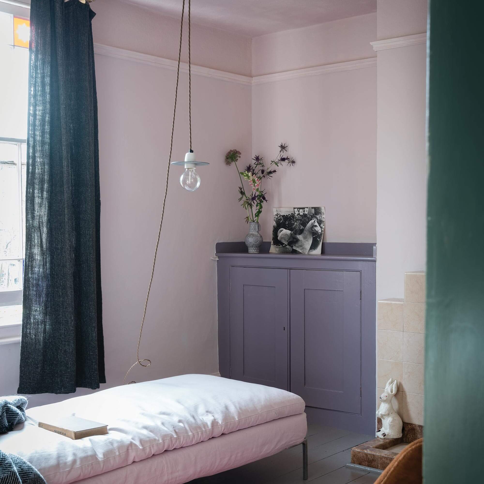 farrow & ball calamine 230 im kinderzimmer