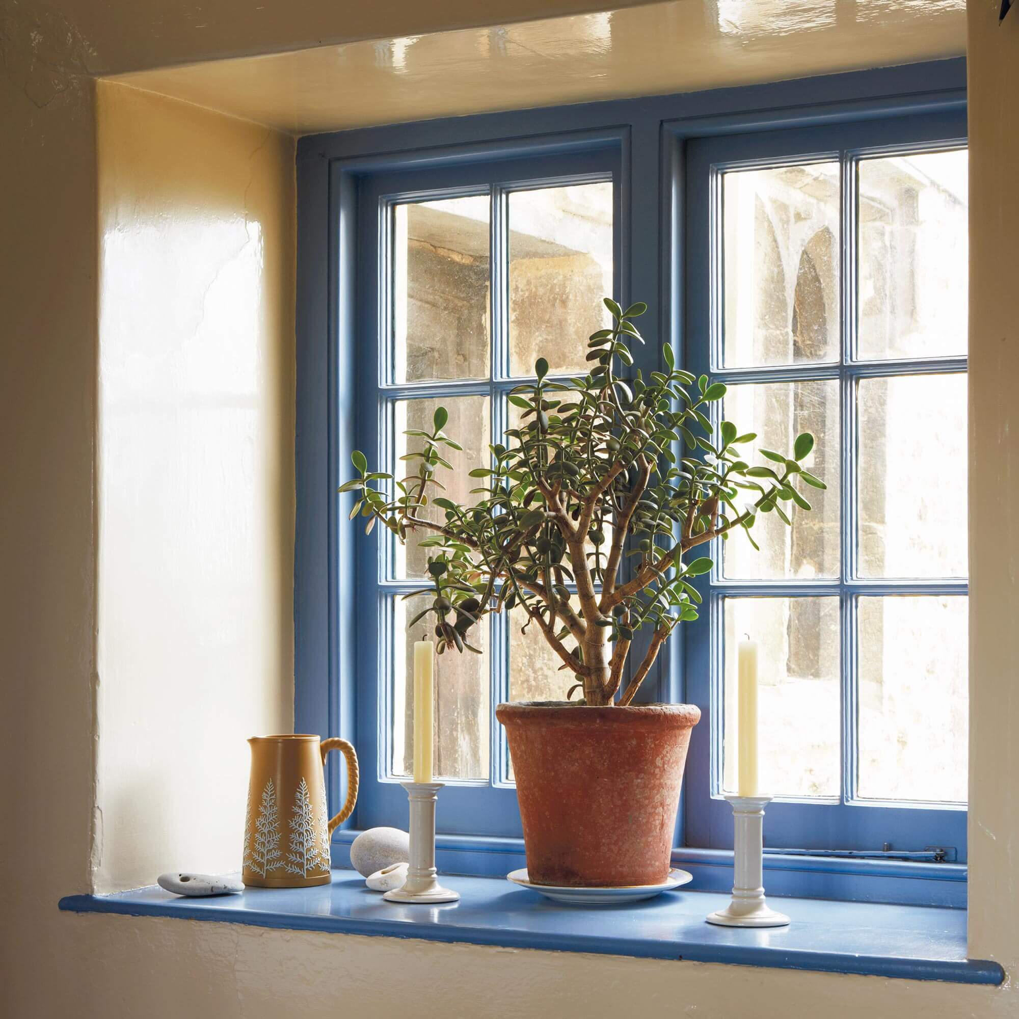 farrow & ball cook´s blue 237 als farbe für holzfenster
