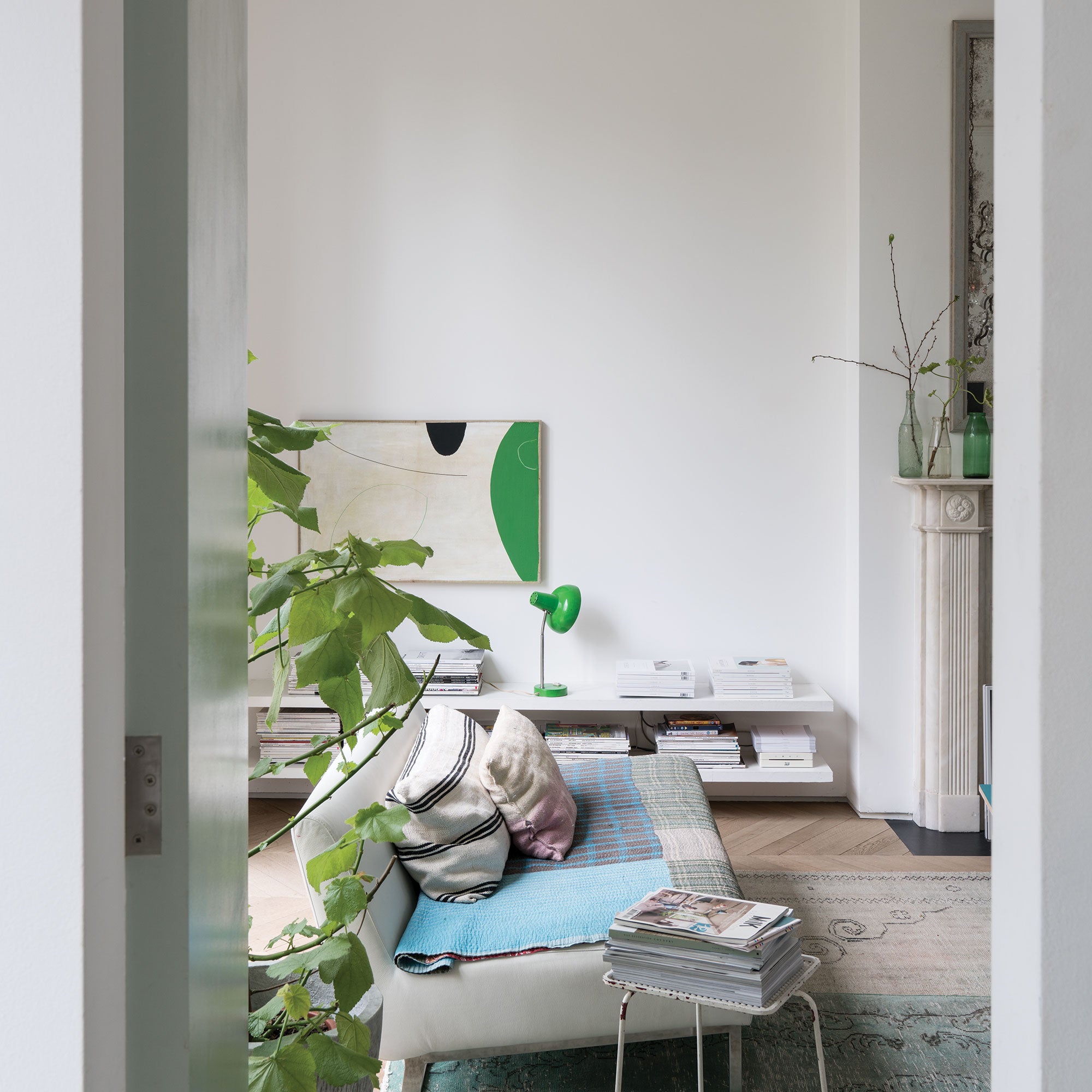 farrow & ball wimborne white 239 im wohnzimmer