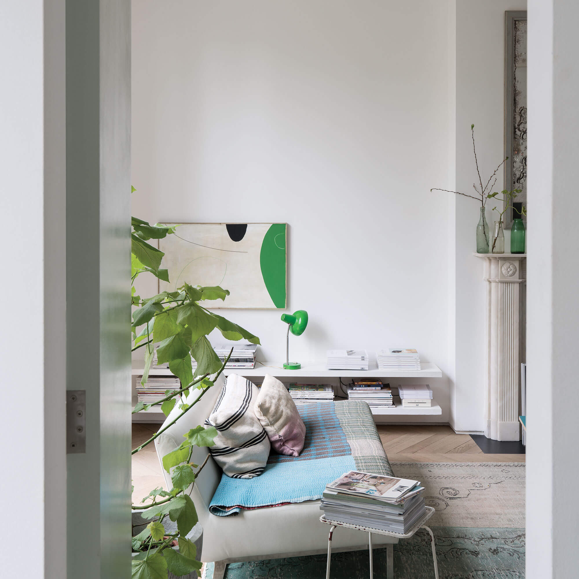 farrow & ball wimborne white 239 im wohnzimmer