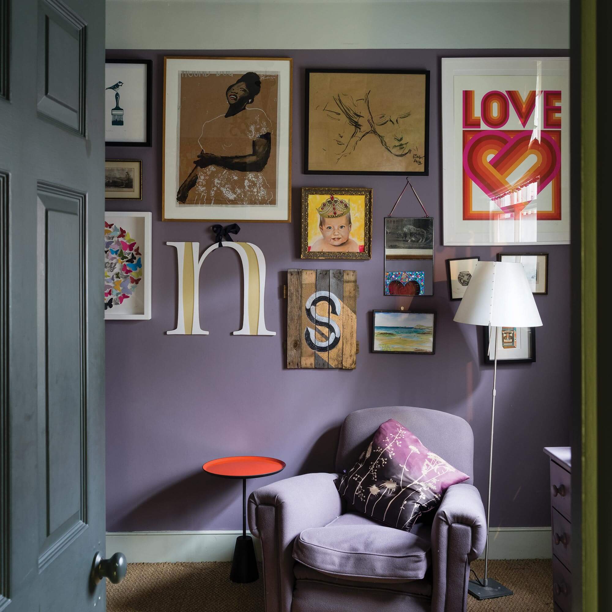 farrow & ball brassica 271 im wohnzimmer