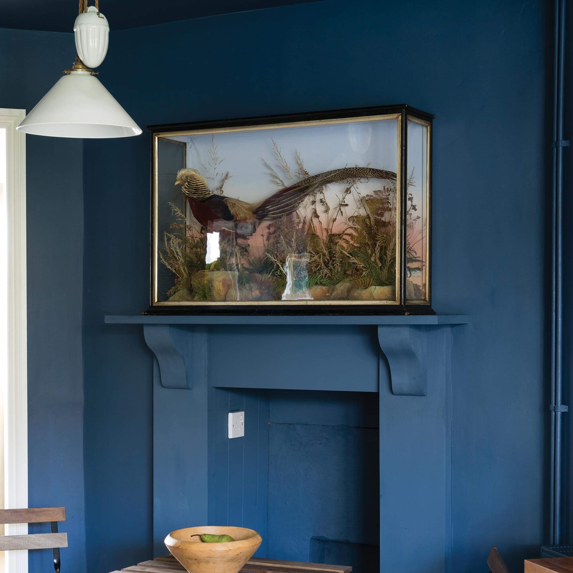 farrow & ball stiffkey blue 281 als wandfarbe