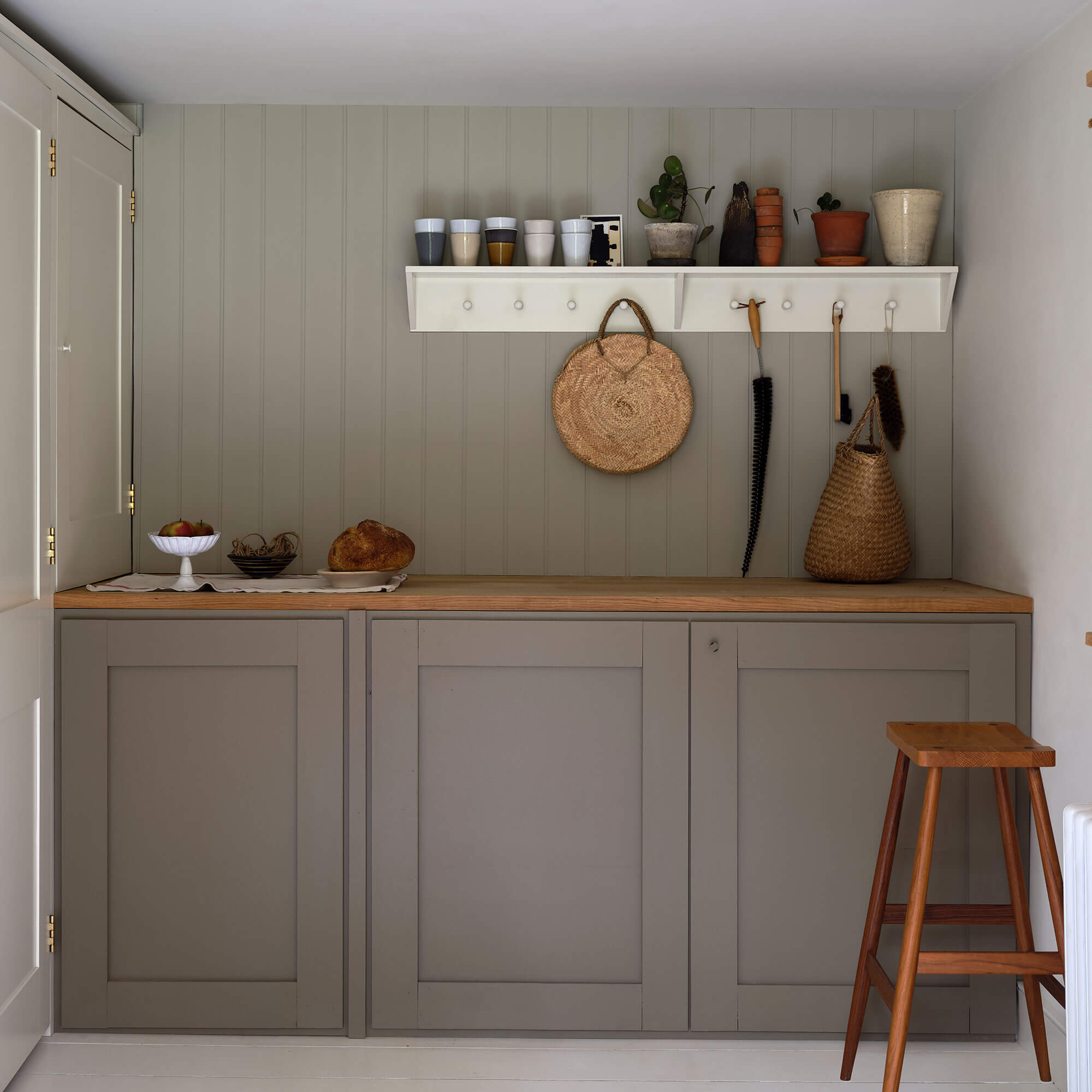 farrow & ball school house white 291 in der küche