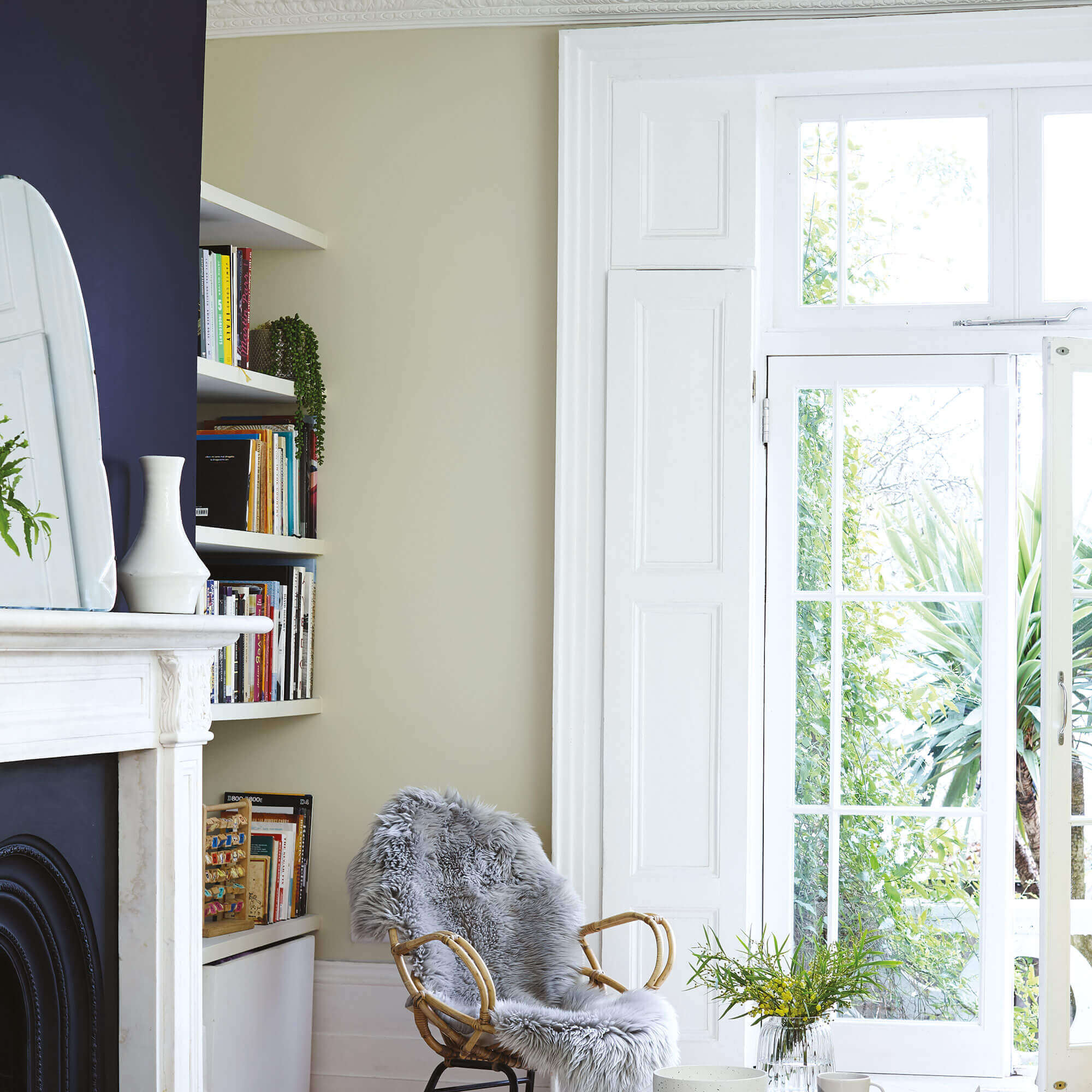 farrow & ball off white 3 im wohnzimmer