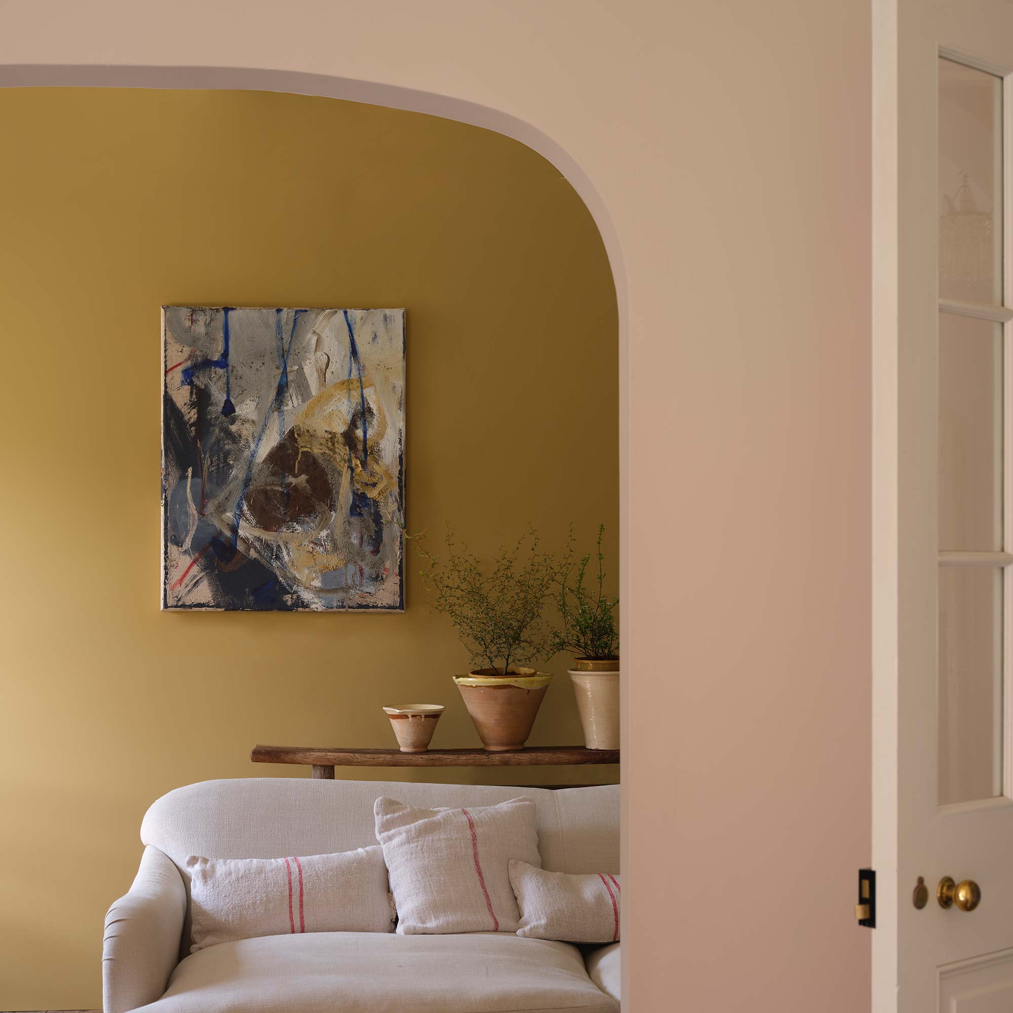 farrow & ball scallop 311 im eingangsbereich