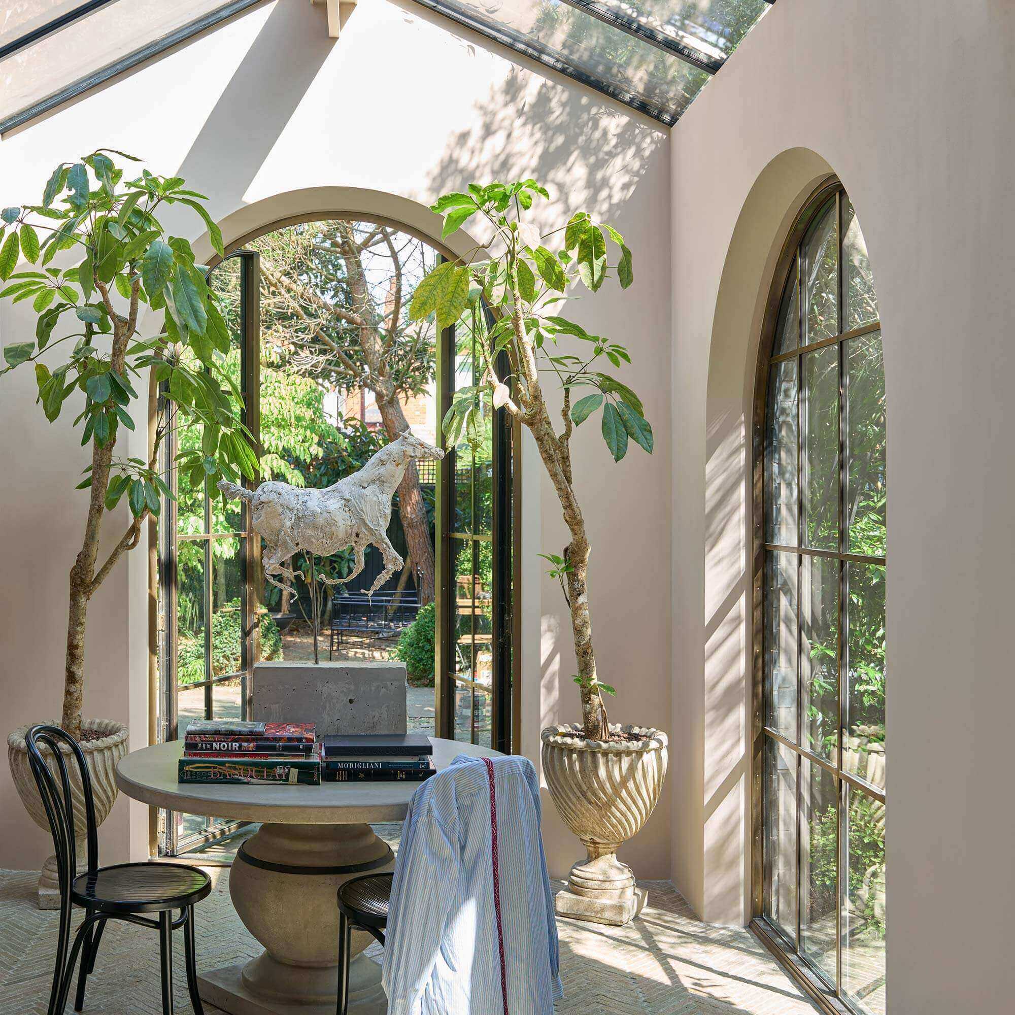 farrow & ball scallop 311 im wintergarten