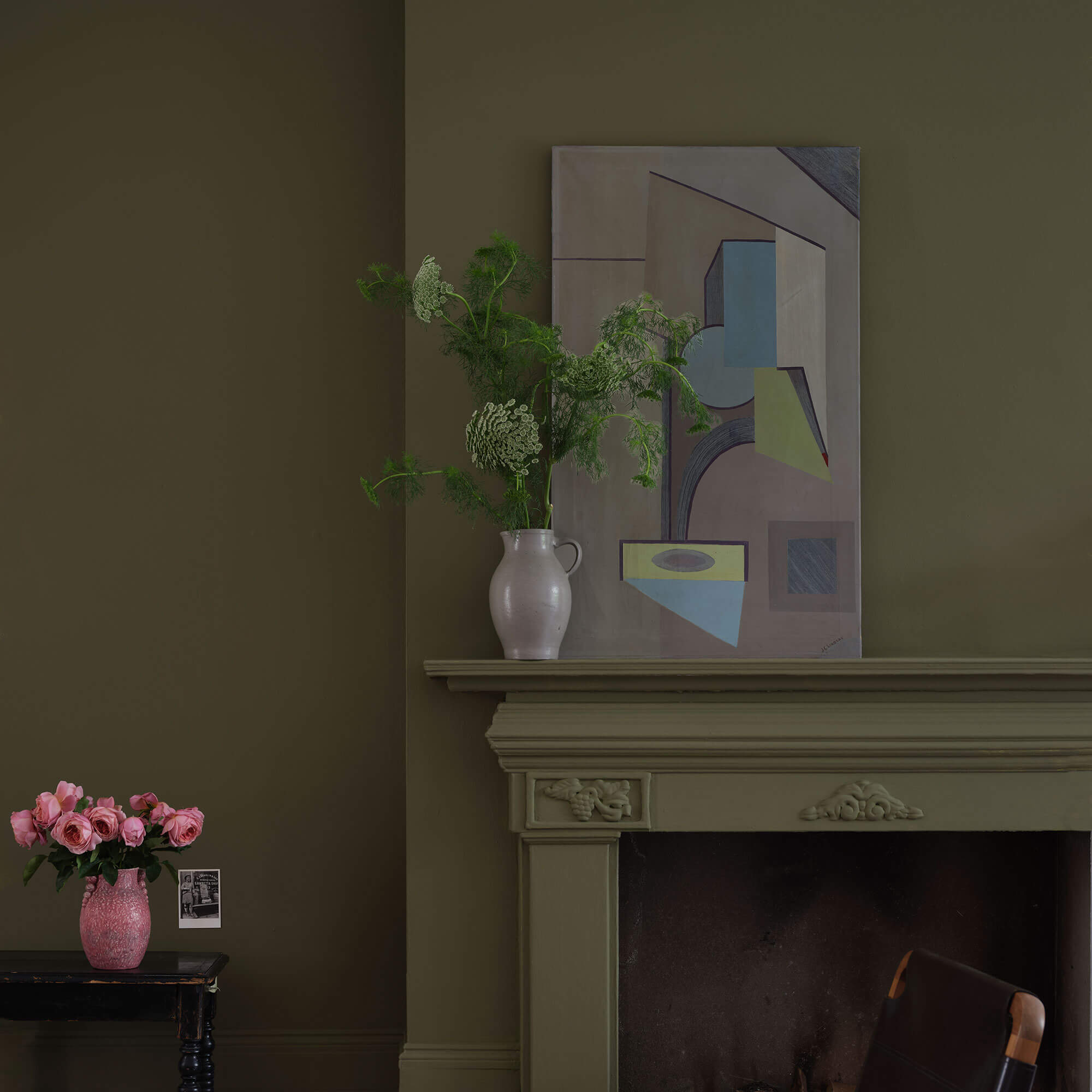 farrow & ball dibber 312 rund um den kamin