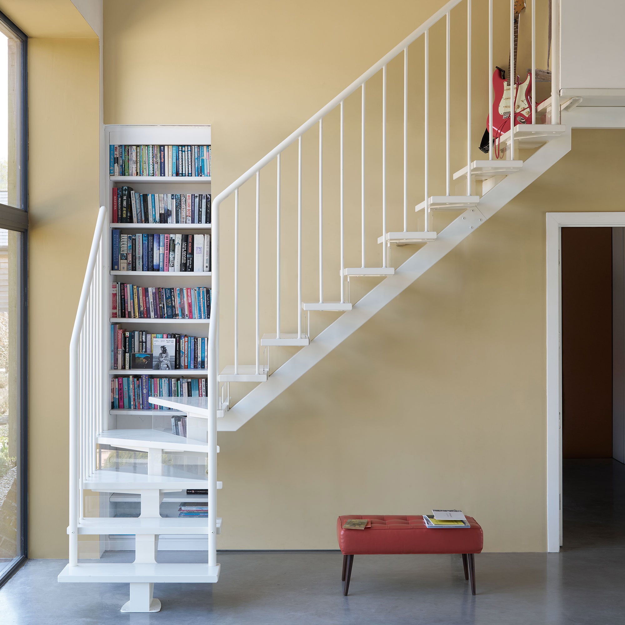farrow & ball hay 37 als wandfarbe im flur