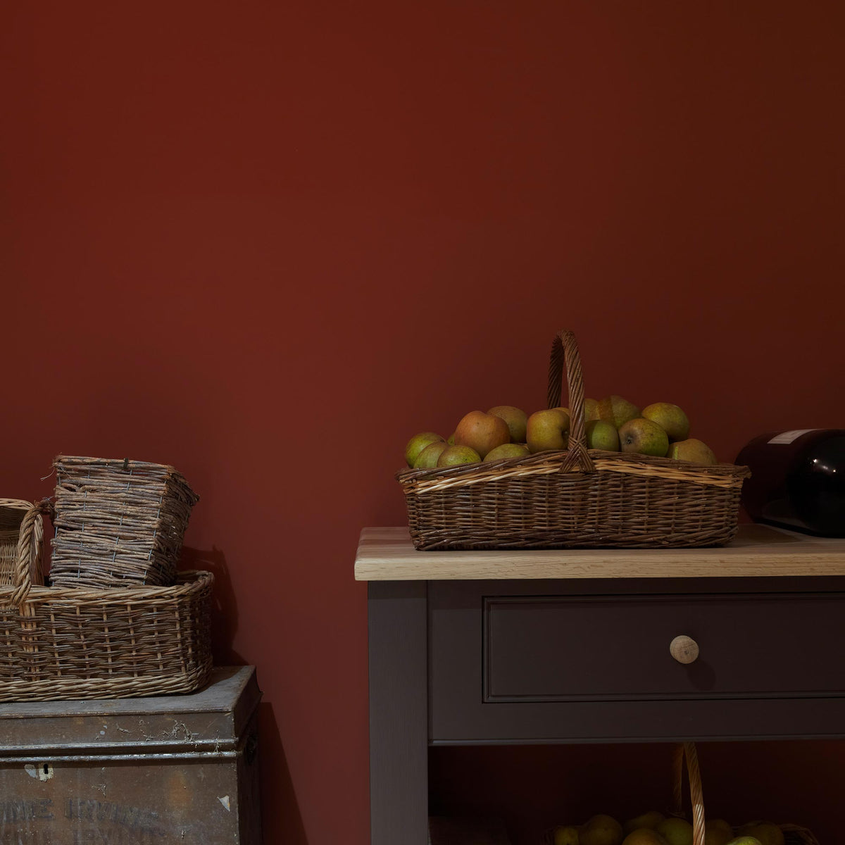 farrow & ball picture gallery red 42 als wandfarbe