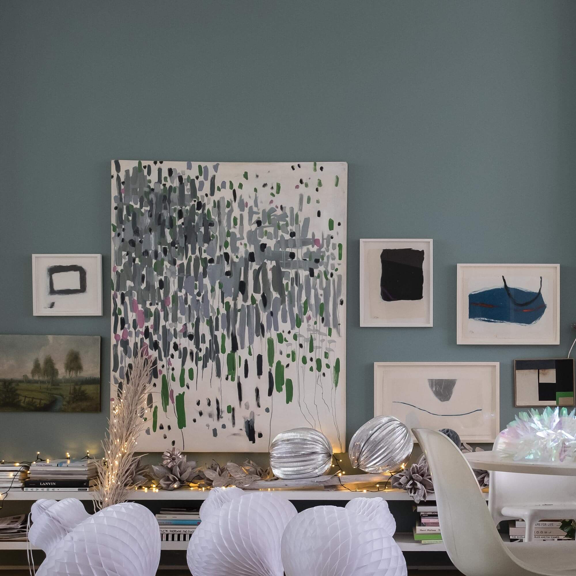 farrow & ball oval room blue 85 als wandfarbe