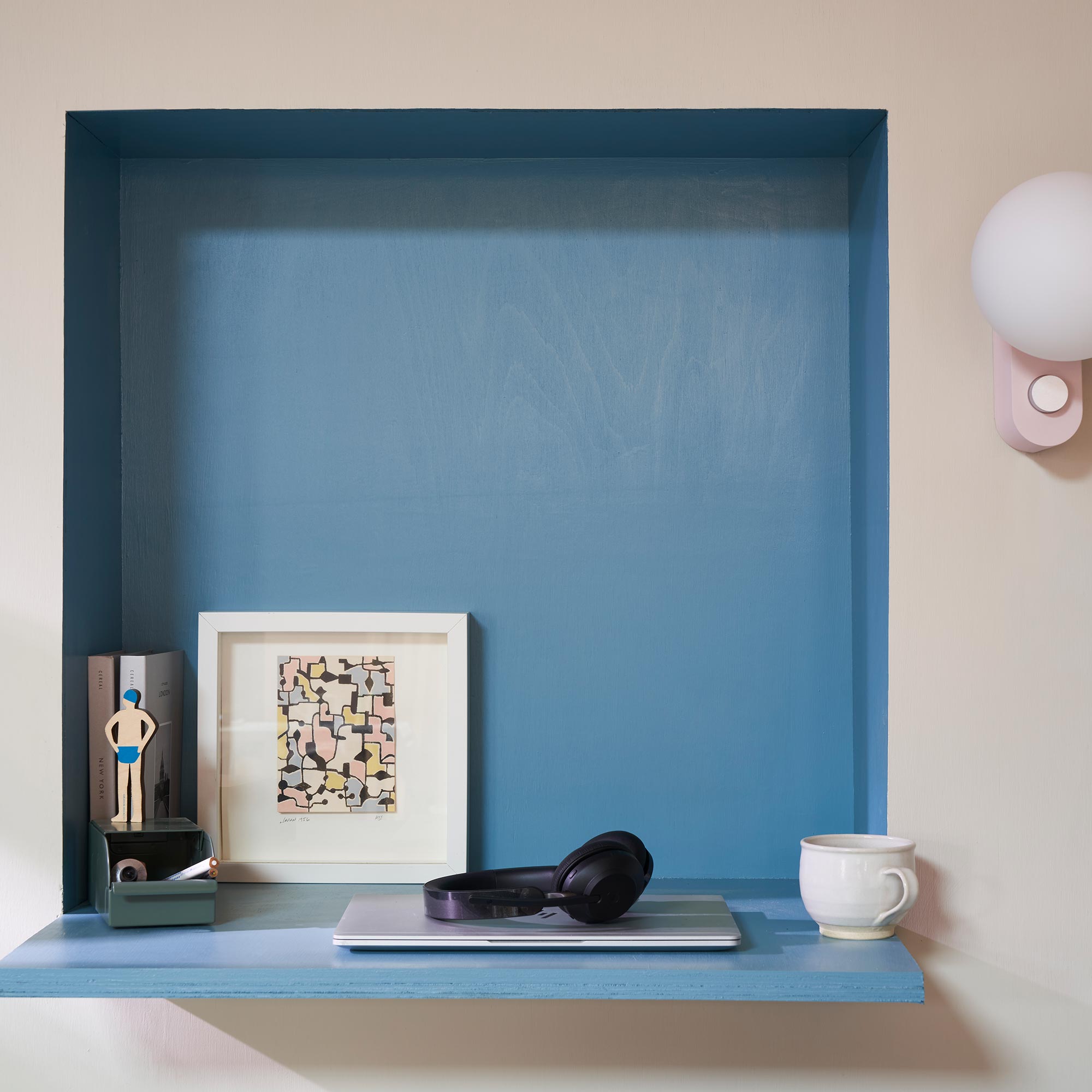 farrow & ball stone blue 86 als wandfarbe