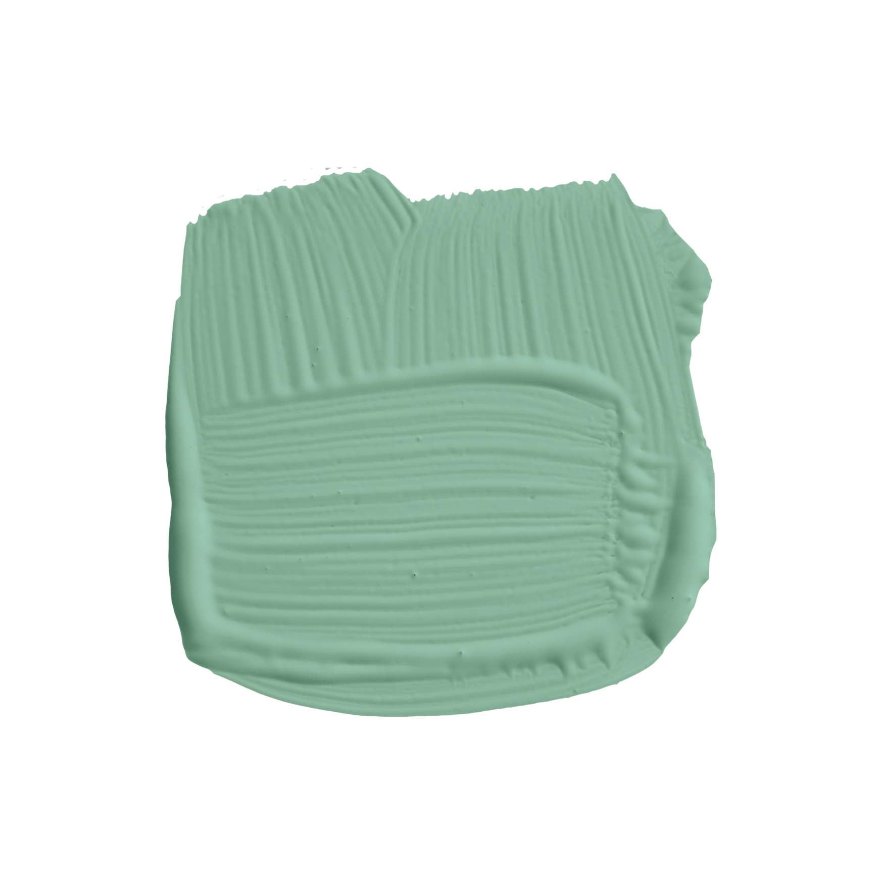 Pinselstrich der Wandfarbe Arsenic No. 214 von Farrow & Ball