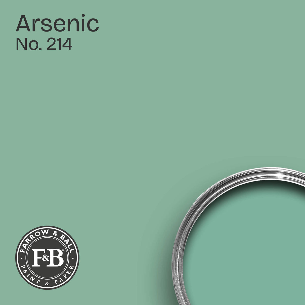 Farrow & Ball Arsenic No. 214