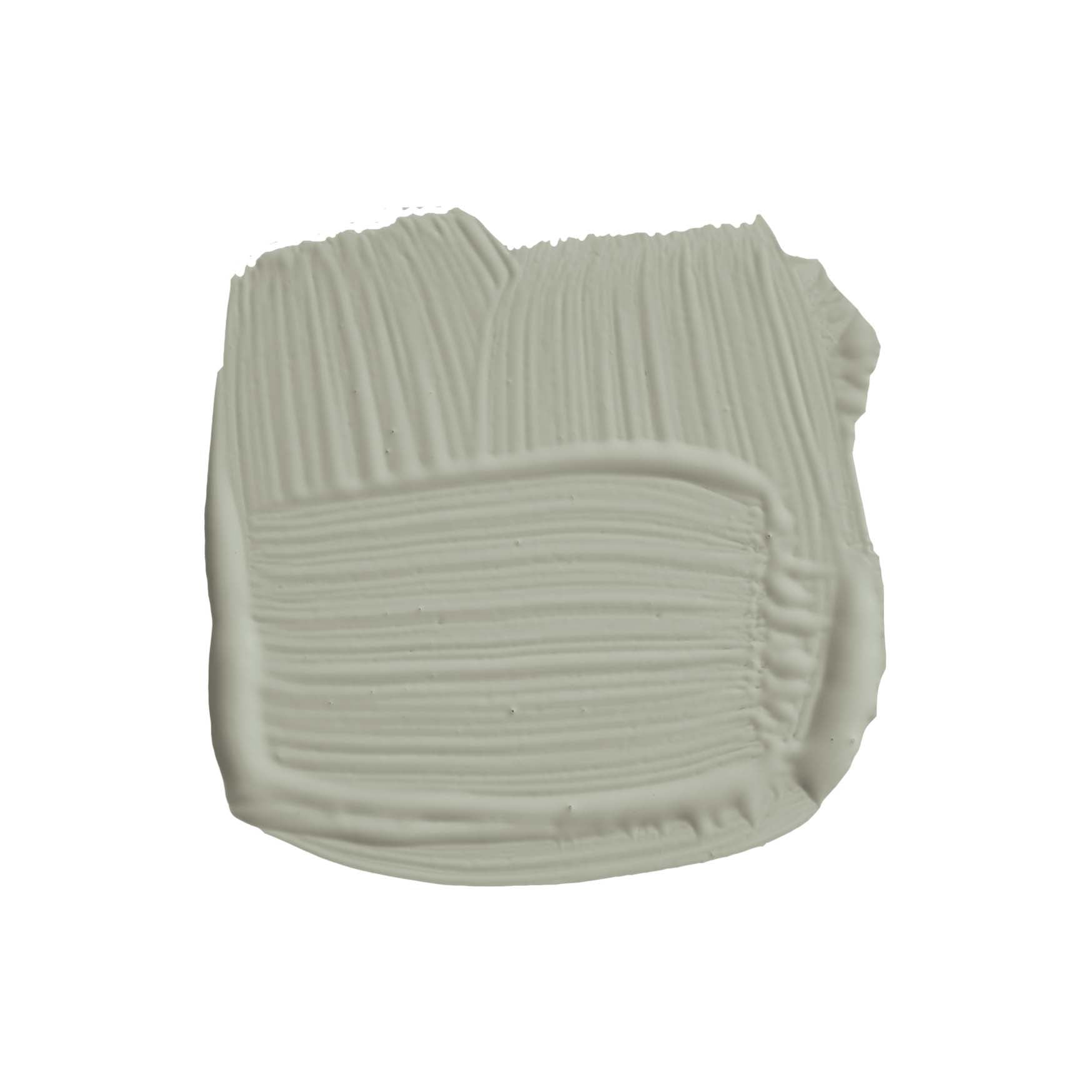 Pinselstrich der Wandfarbe Blue Gray No. 91 von Farrow & Ball