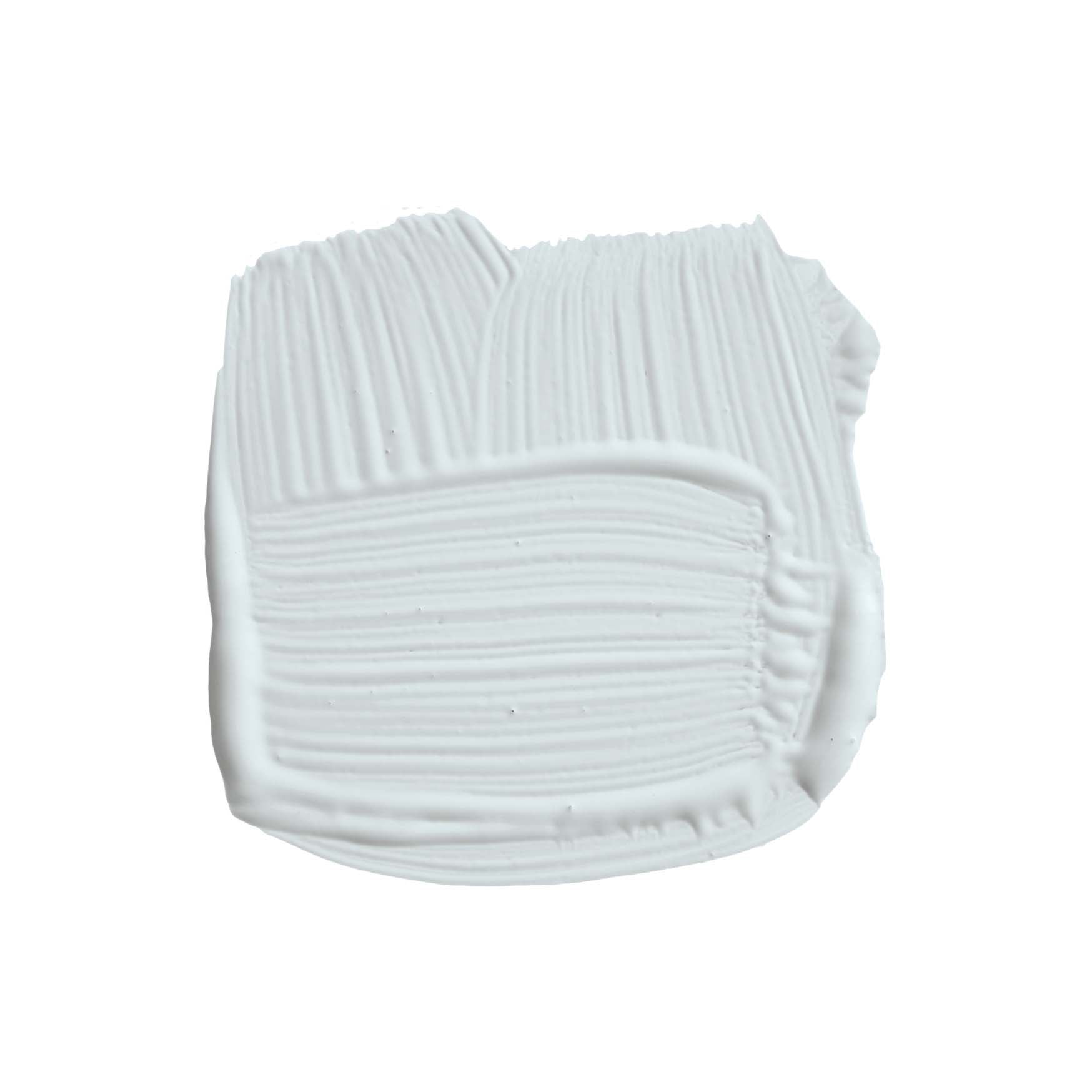 Pinselstrich der Wandfarbe Borrowed Light No. 235 von Farrow & Ball