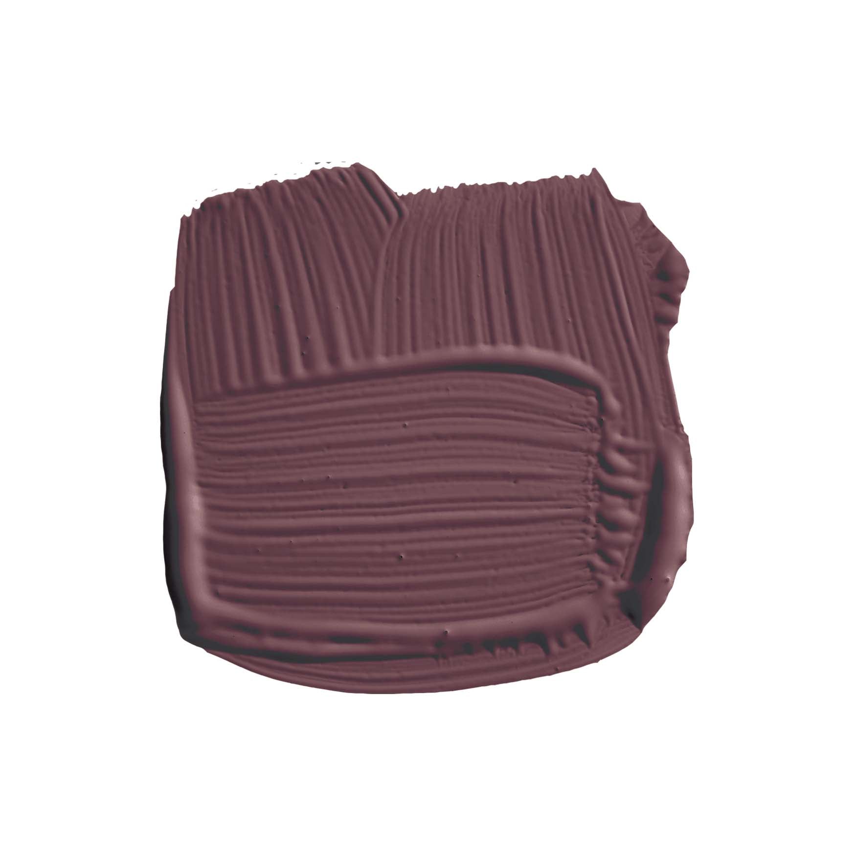 Pinselstrich der Wandfarbe Brinjal No. 222 von Farrow & Ball