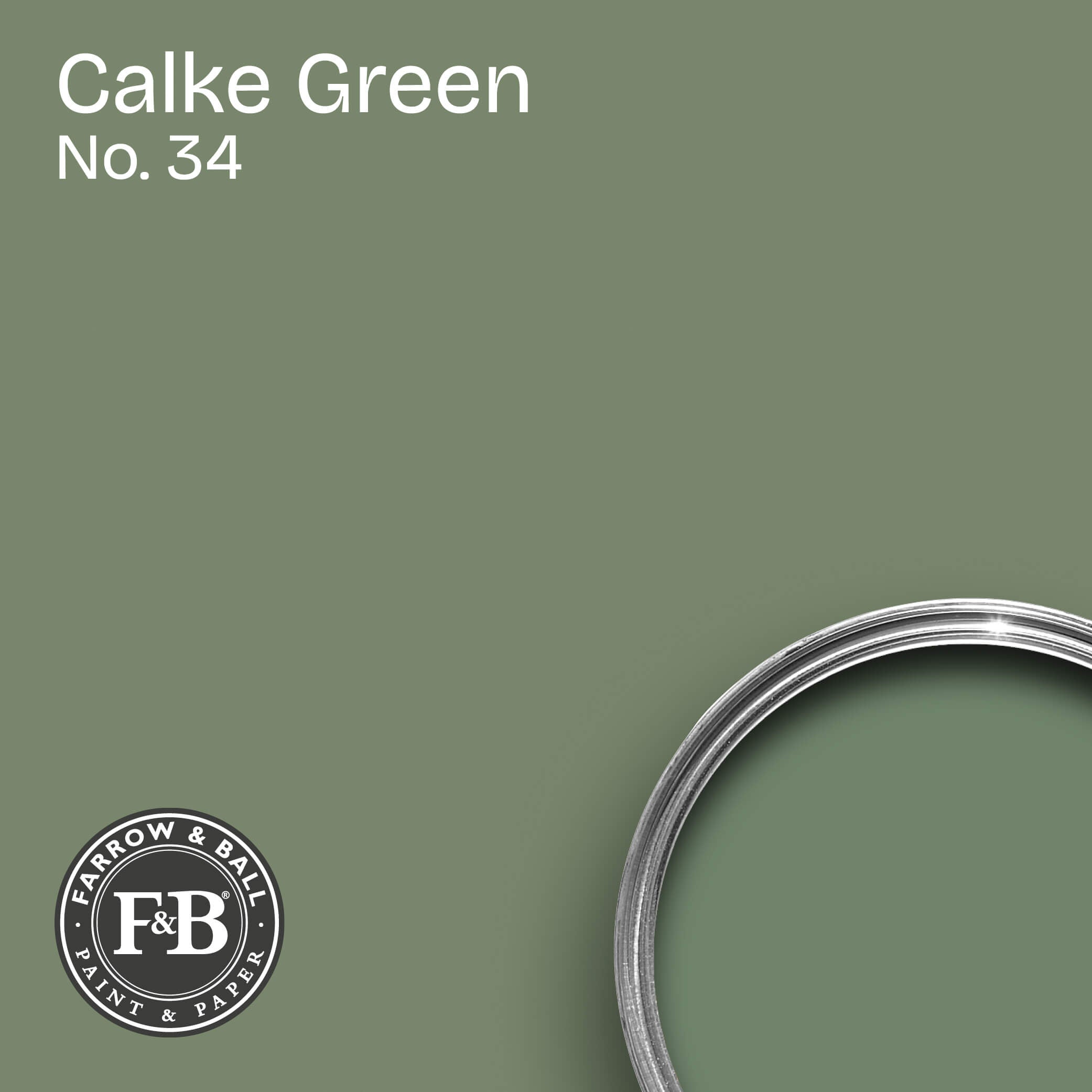Farrow & Ball Calke Green No. 34