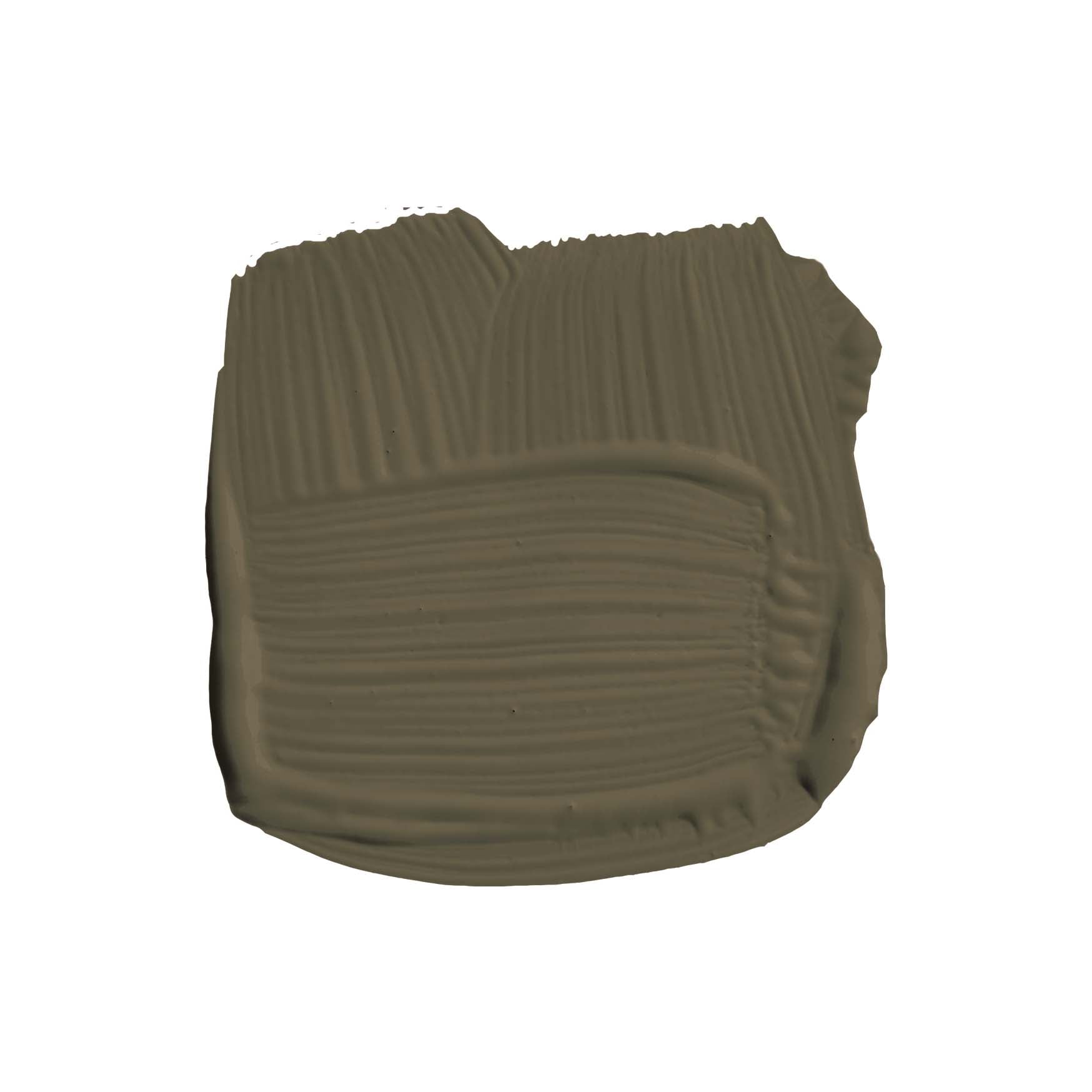 Pinselstrich der Wandfarbe Cardamom No. CB5 von Farrow & Ball
