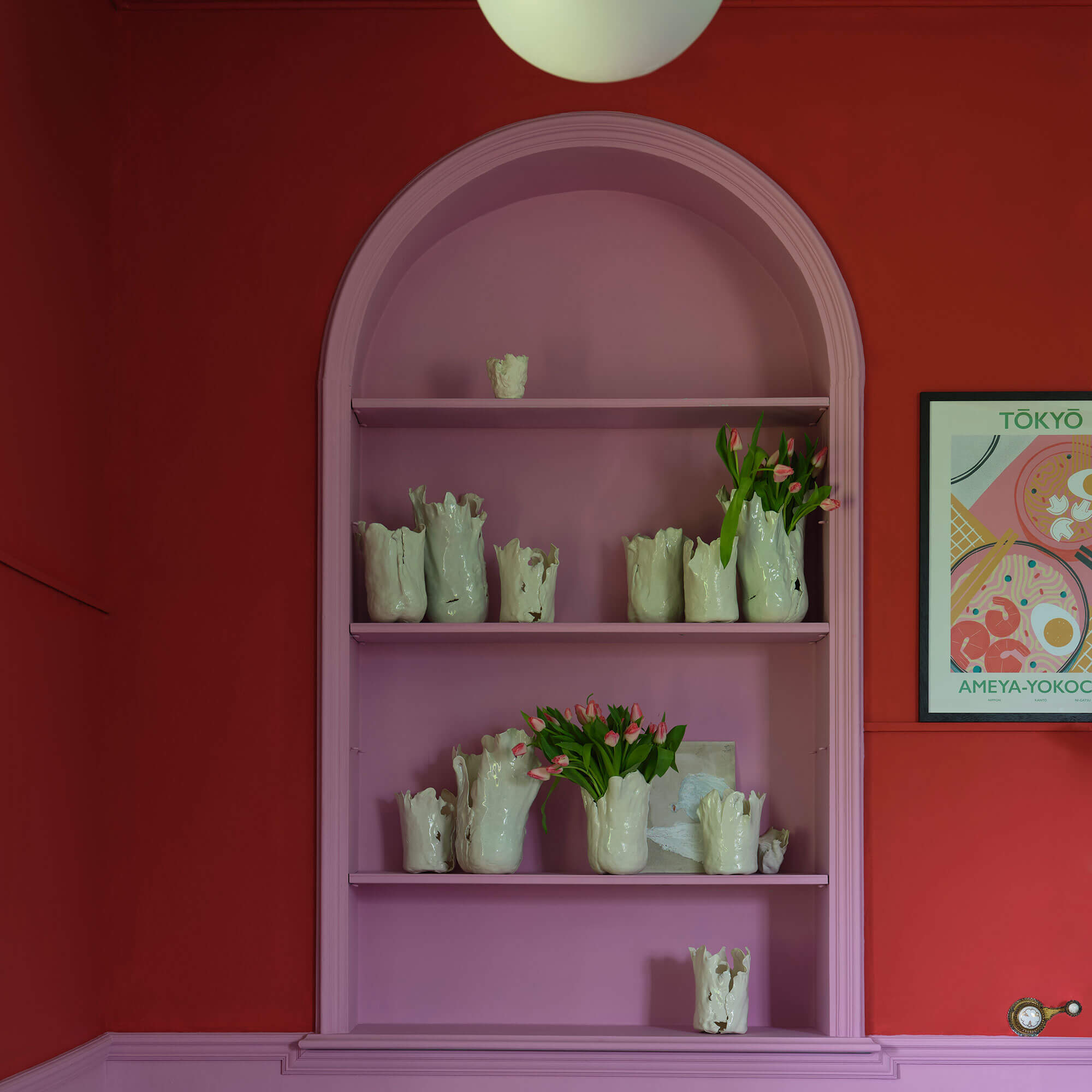 farrow & ball romesco cb4 im wohnzimmer