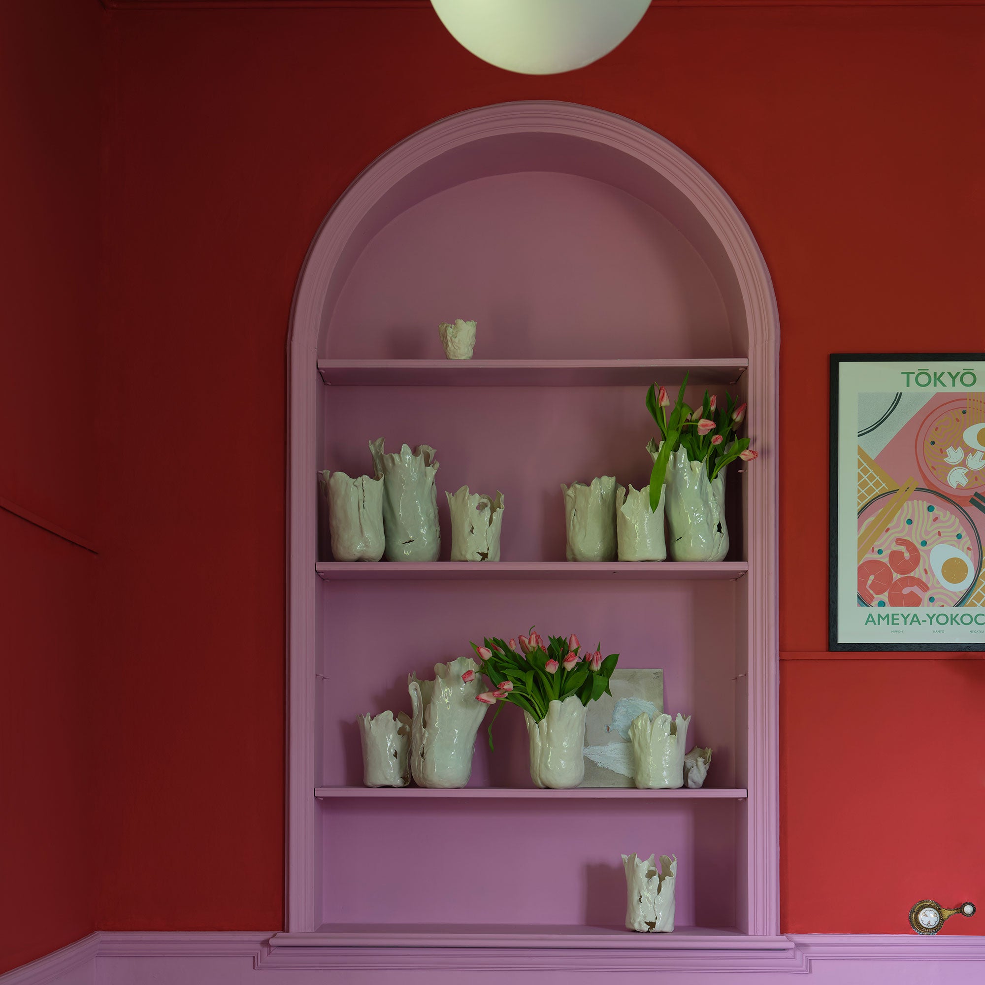 farrow & ball romesco cb4 im wohnzimmer