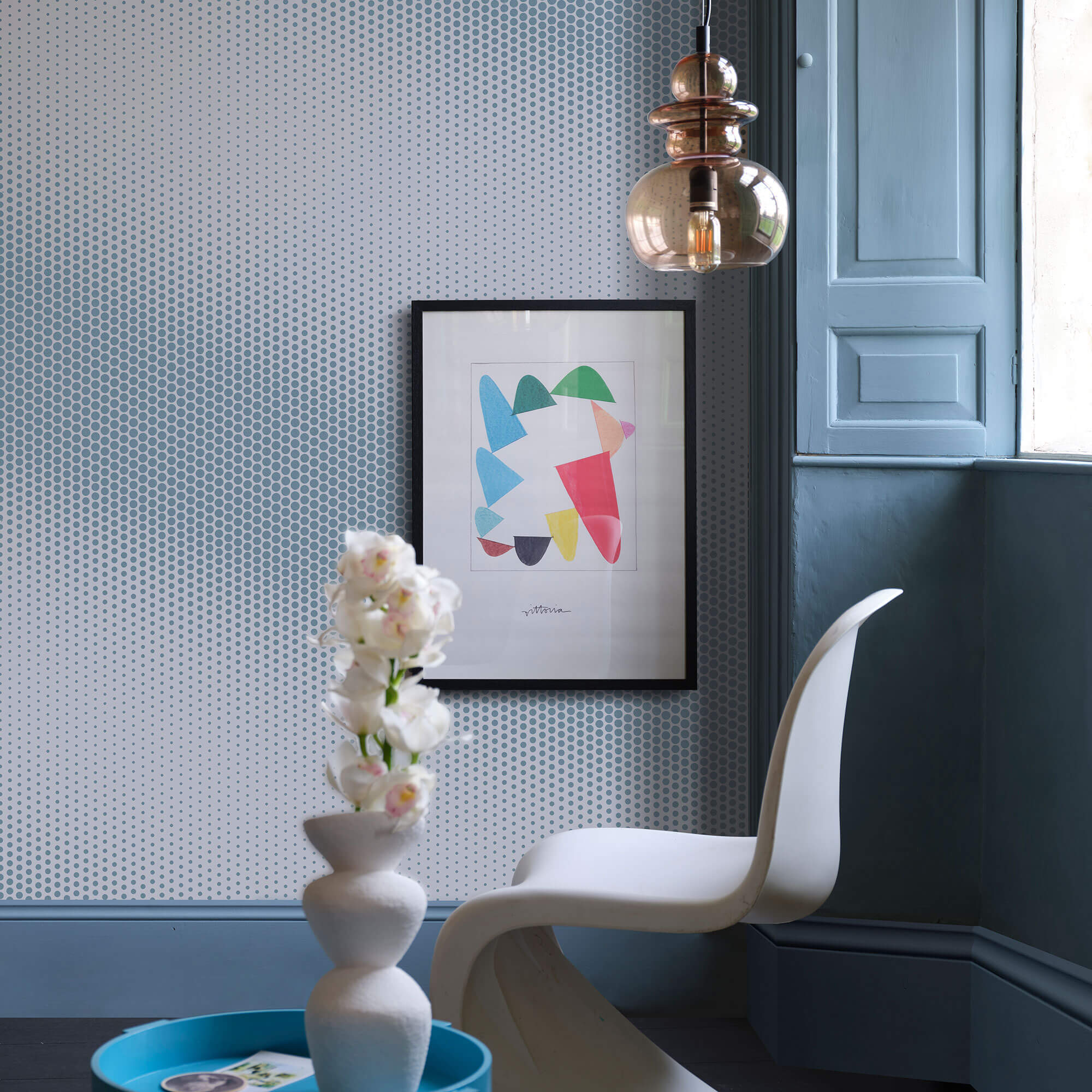 farrow & ball sardine cb8 rund und das fenster und fußleiste