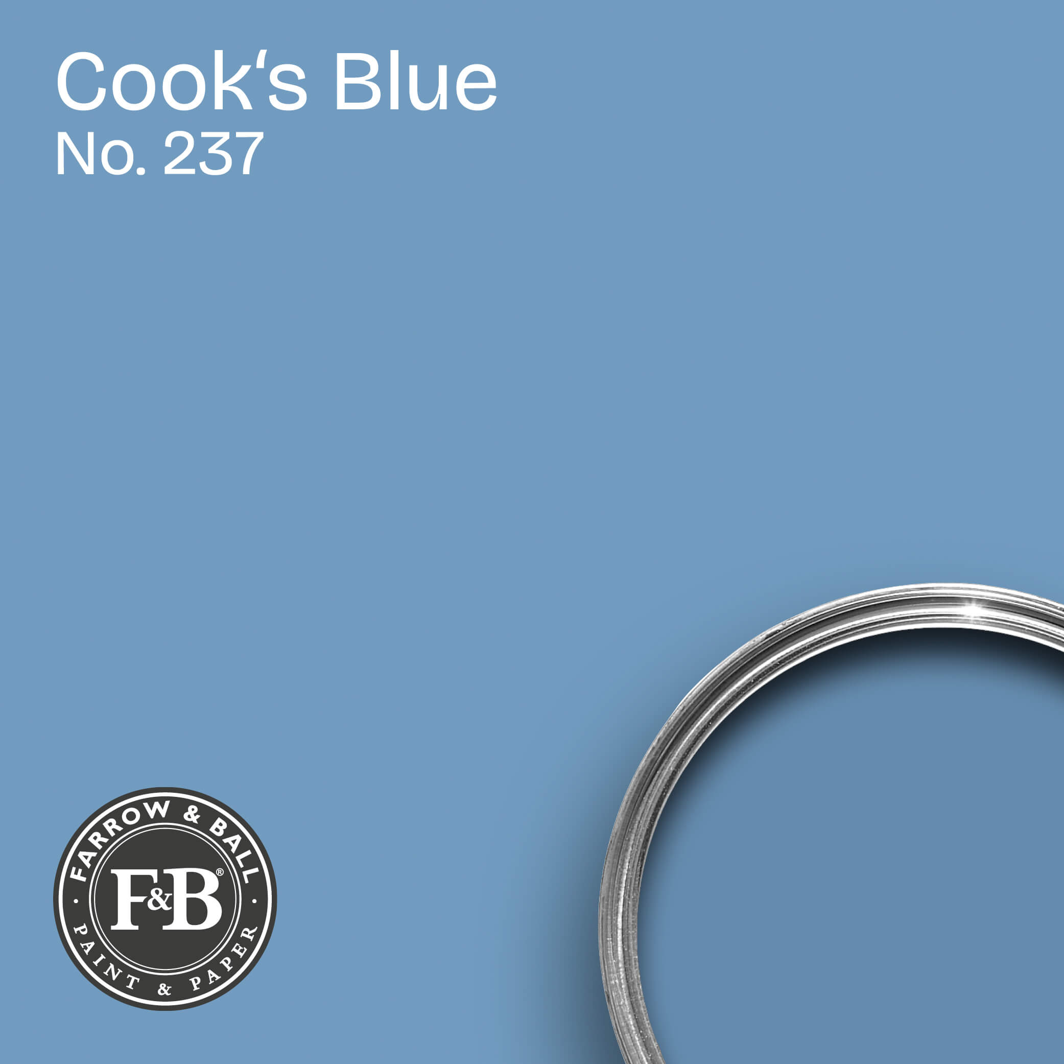 Farrow & Ball Cook´s Blue No. 237