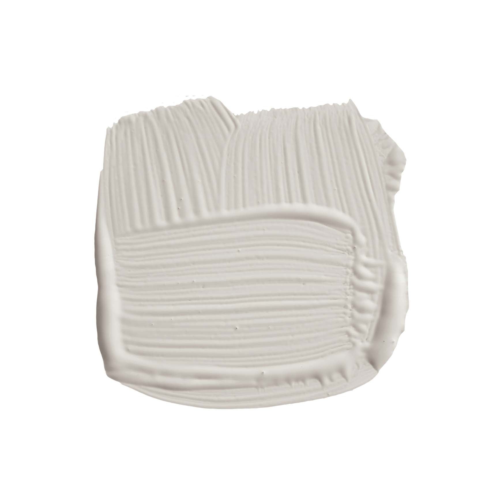 Pinselstrich der Wandfarbe Cornforth White No. 228 von Farrow & Ball