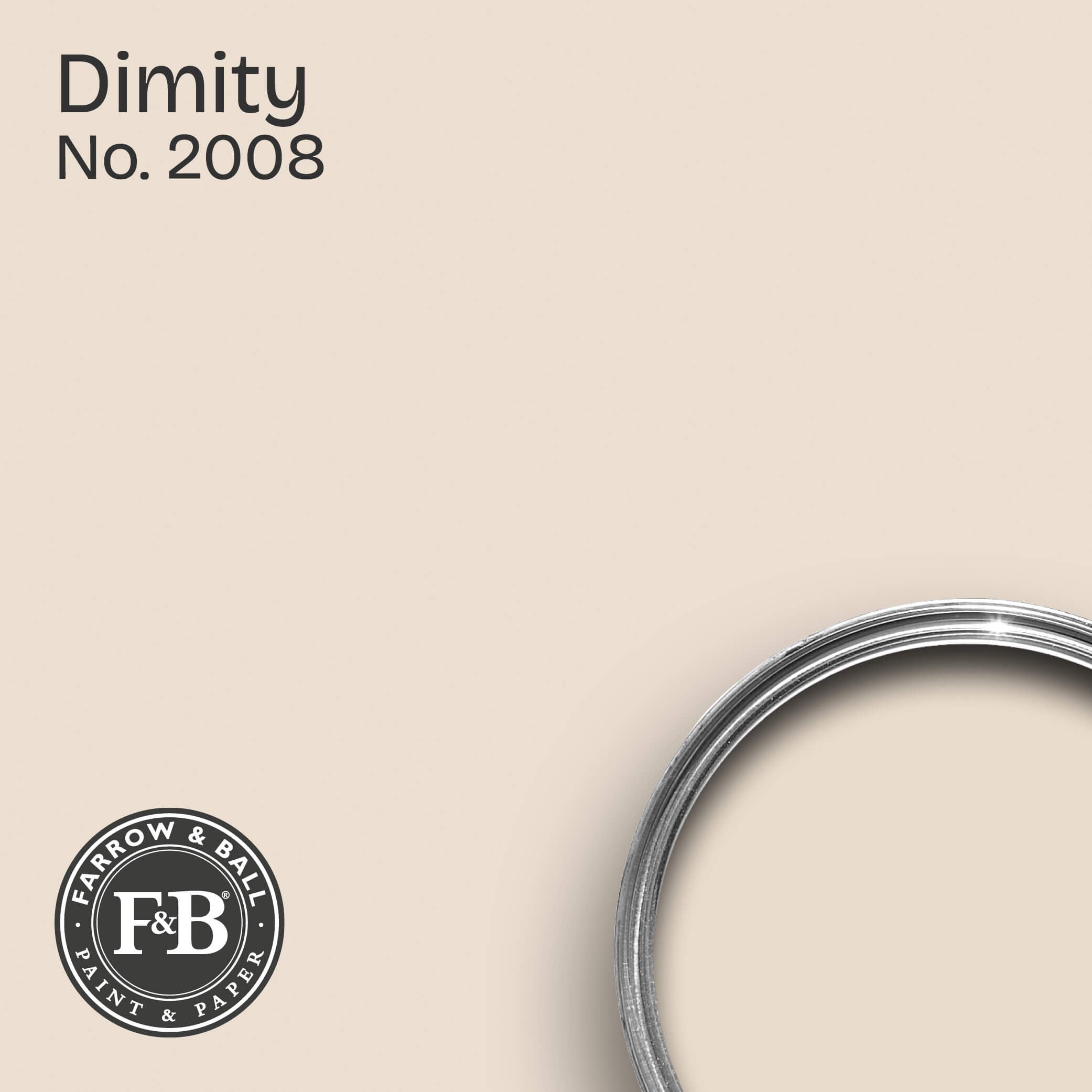 Farrow & Ball Wandfarbe Dimity No. 2008