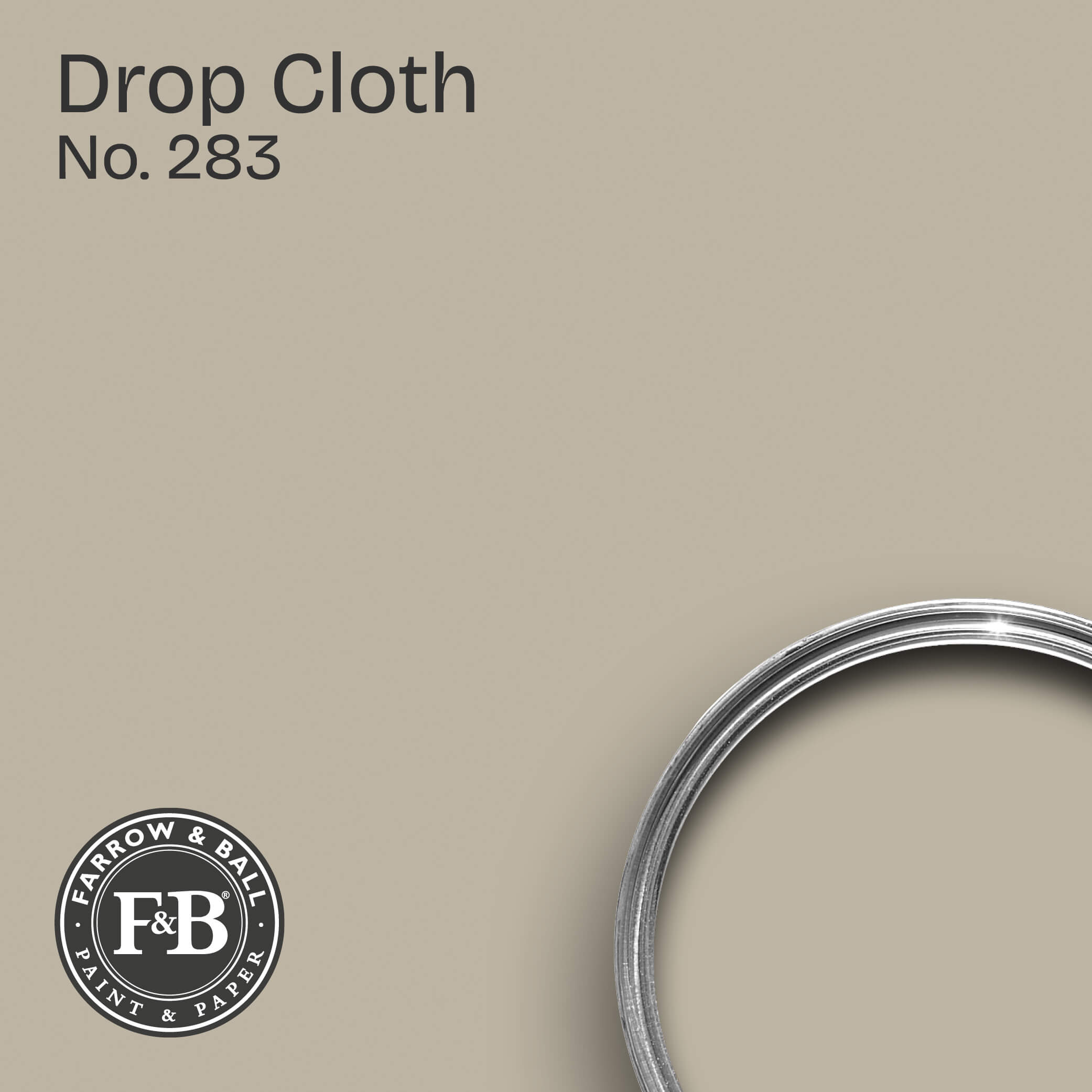 Farrow & Ball Drop Cloth No. 283