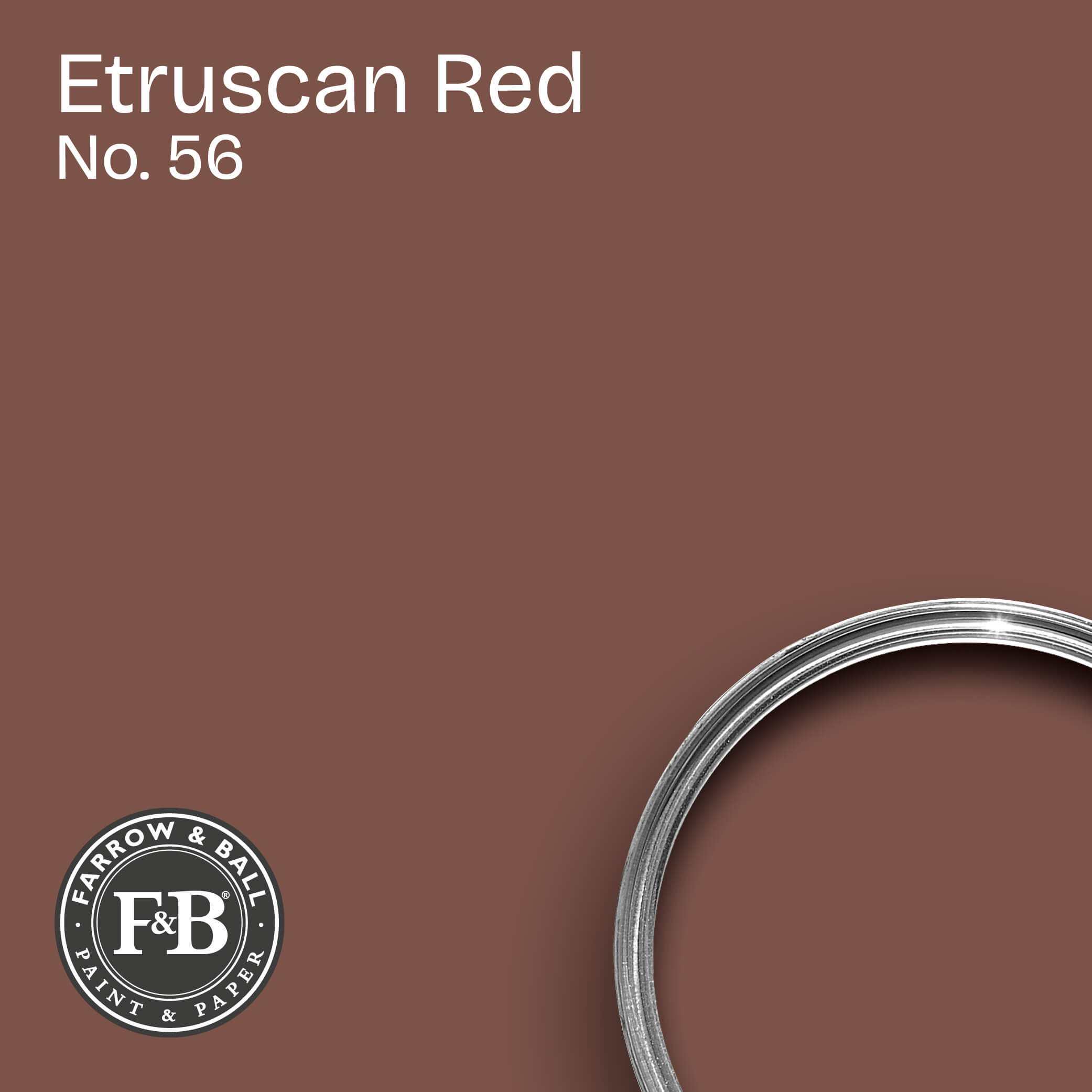 Farrow & Ball Etruscan Red No. 56
