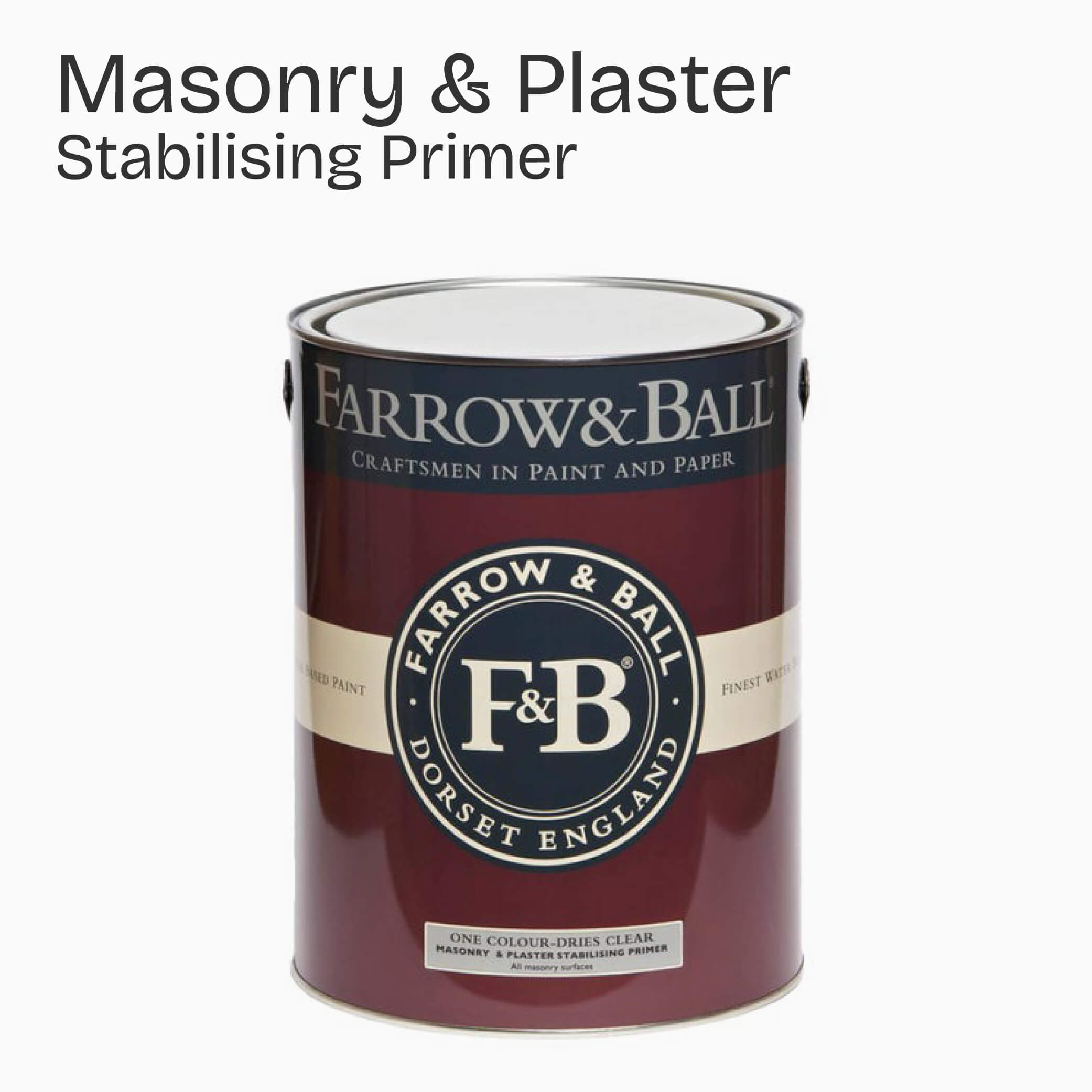 Farrow & Ball Grundierung & Festiger für Mauerwerke, Putz- oder Stuckstruktur