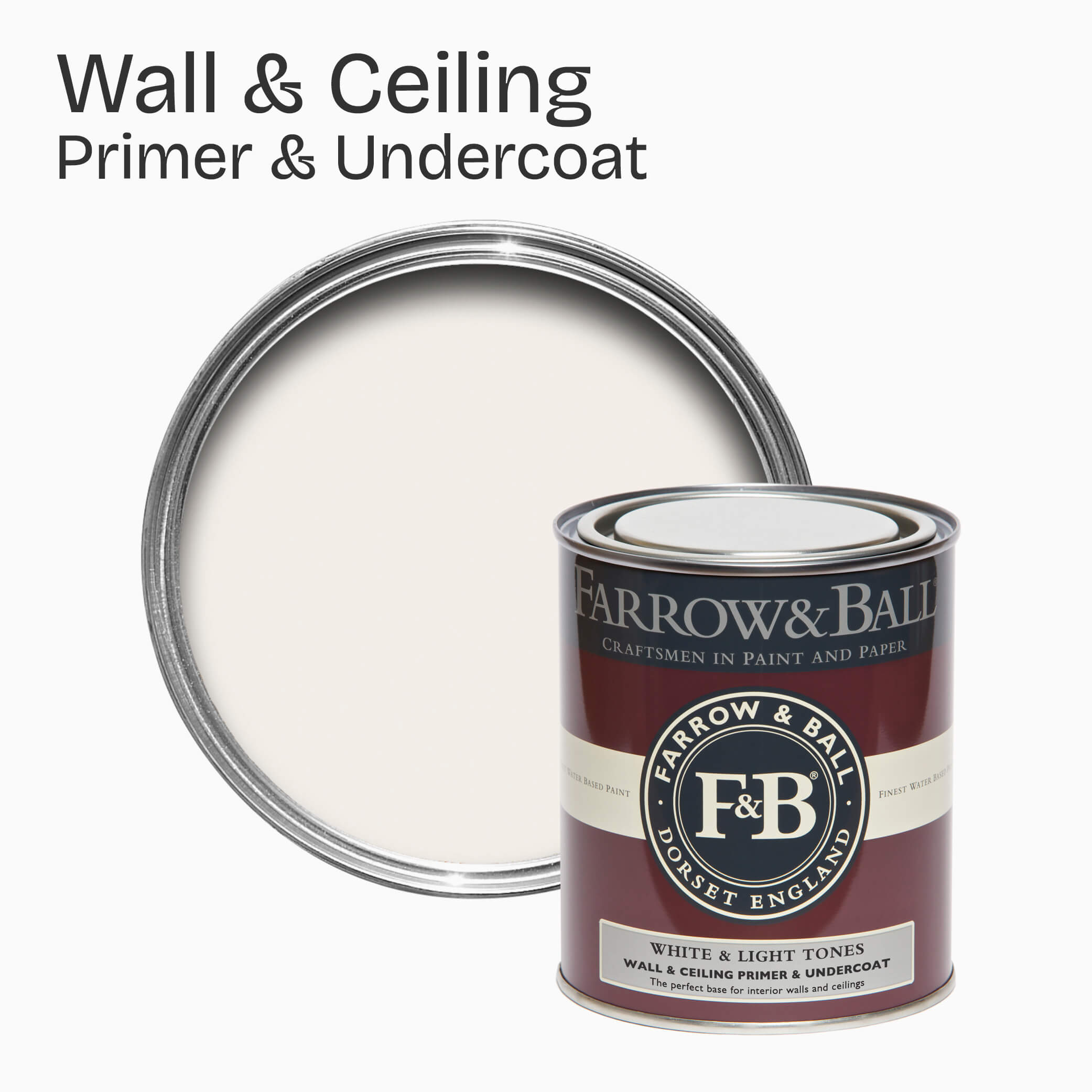 Farrow & Ball Grundierung & Voranstrich für Wand & Decke