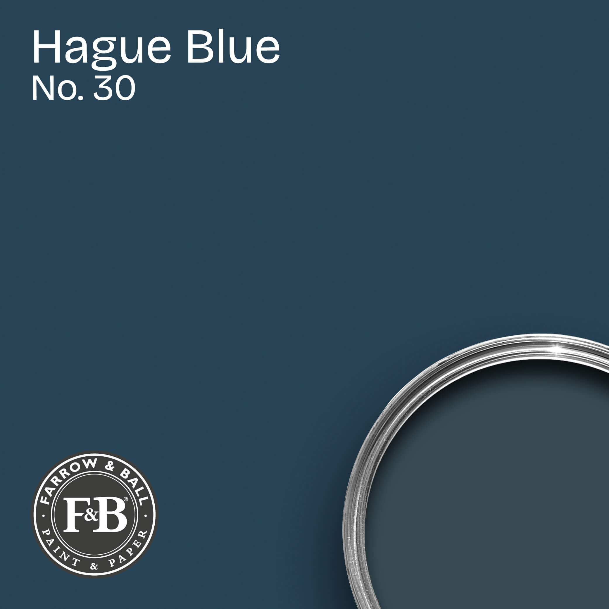 Farrow & Ball Hague Blue No. 30