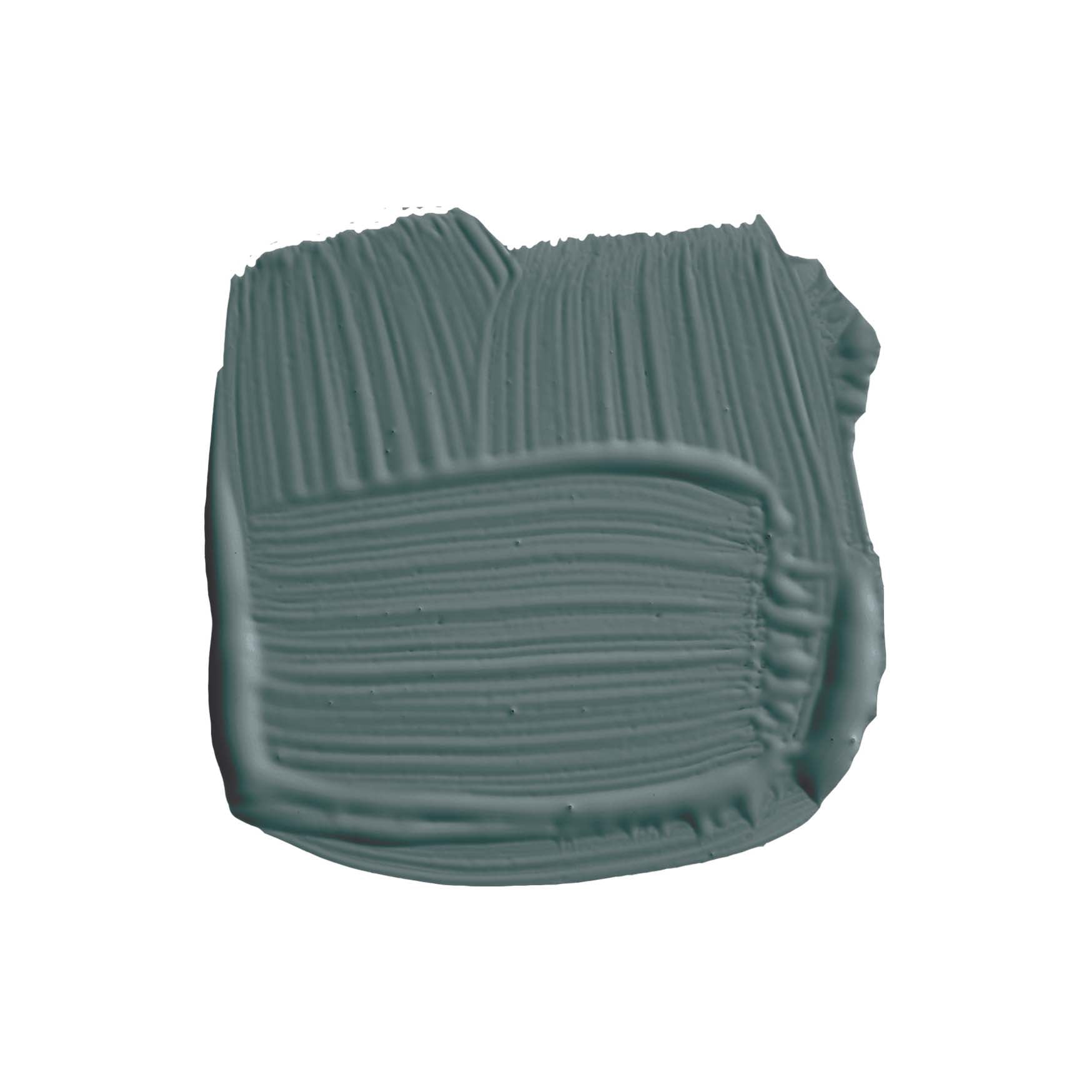 Pinselstrich der Wandfarbe Inchyra Blue No. 289 von Farrow & Ball