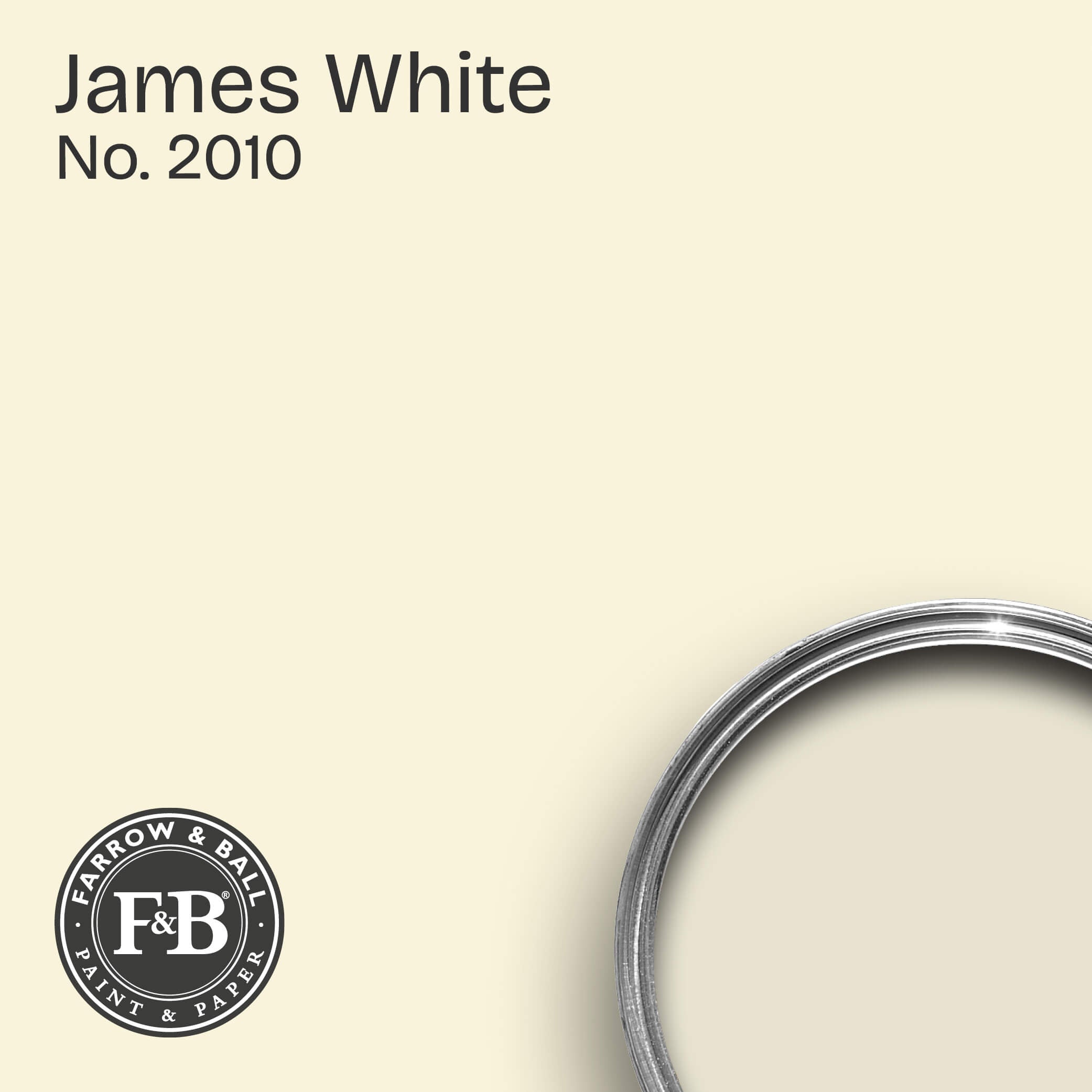 Farrow & Ball James White No. 2010