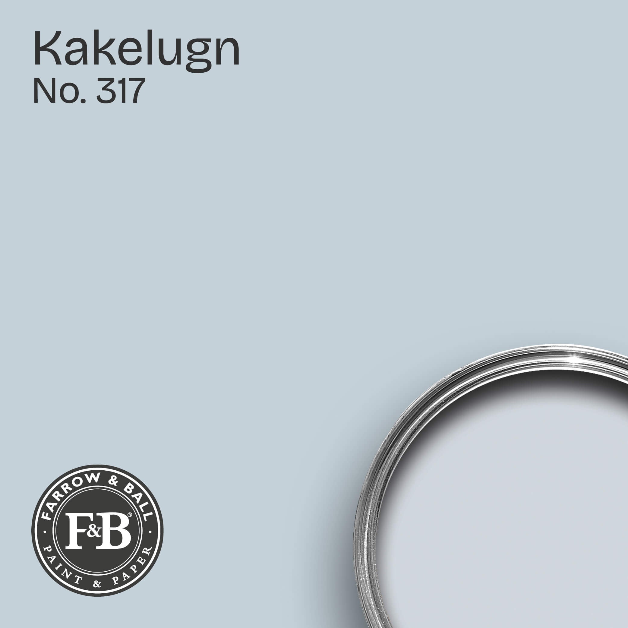 Farrow & Ball Kakelugn No. 317
