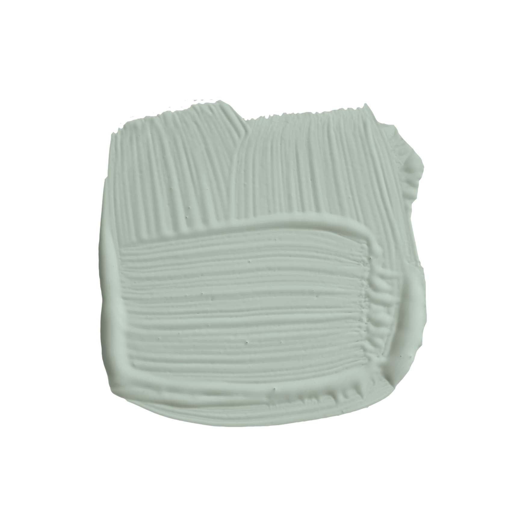 Pinselstrich der Wandfarbe Mizzle No. 266 von Farrow & Ball