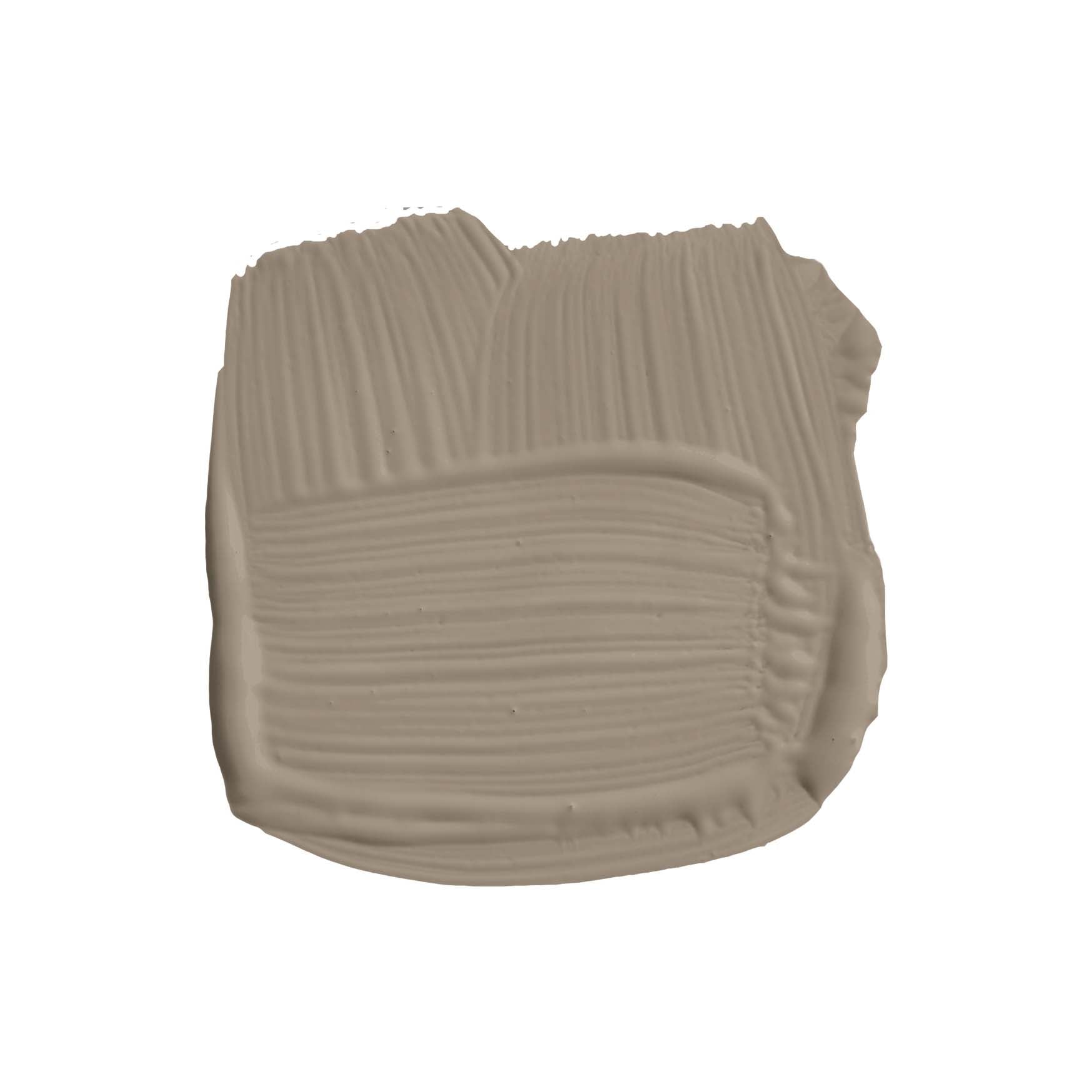 Pinselstrich der Wandfarbe Mouse´s Back No. 40 von Farrow & Ball