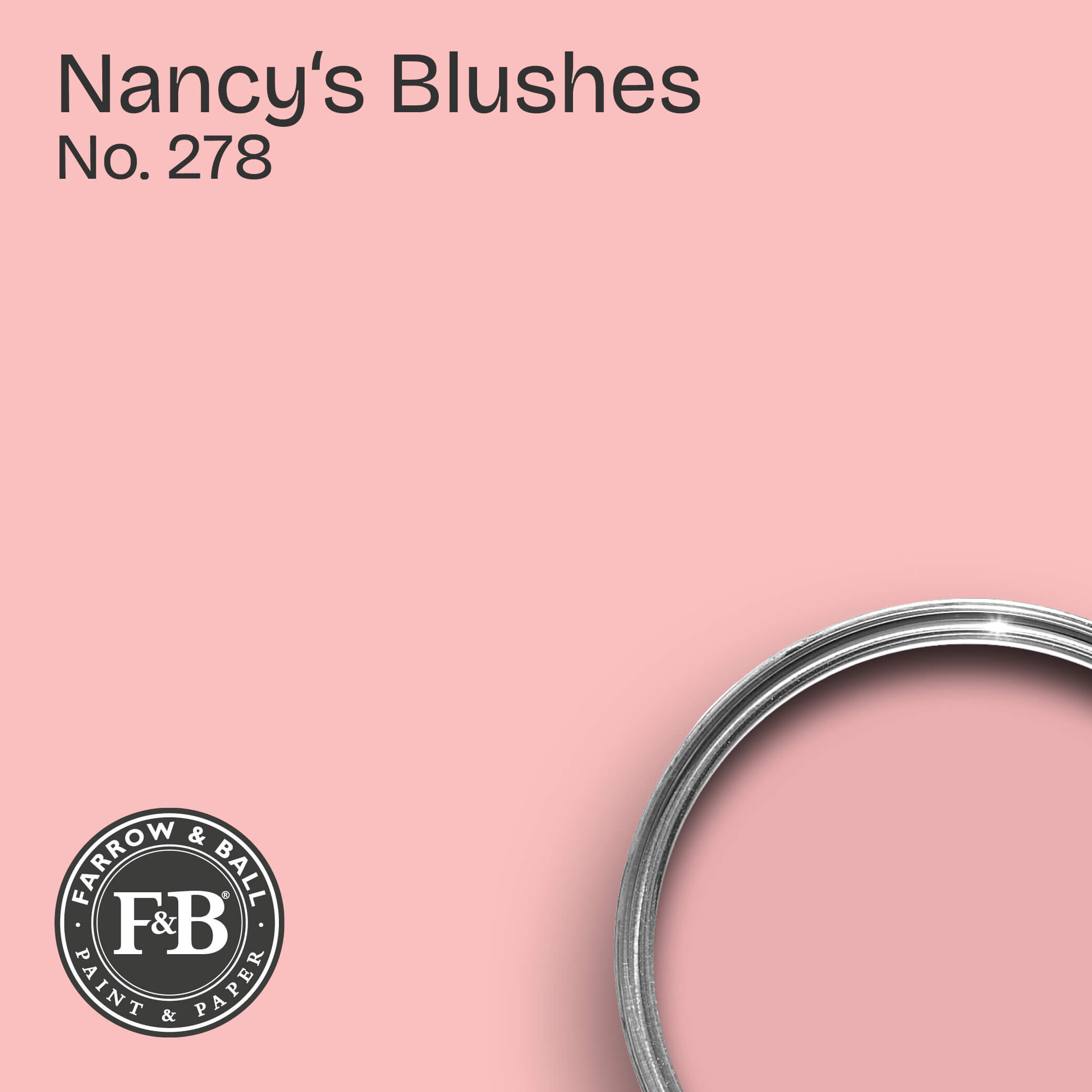 Farrow & Ball Wandfarbe Nancy´s Blushes No. 278