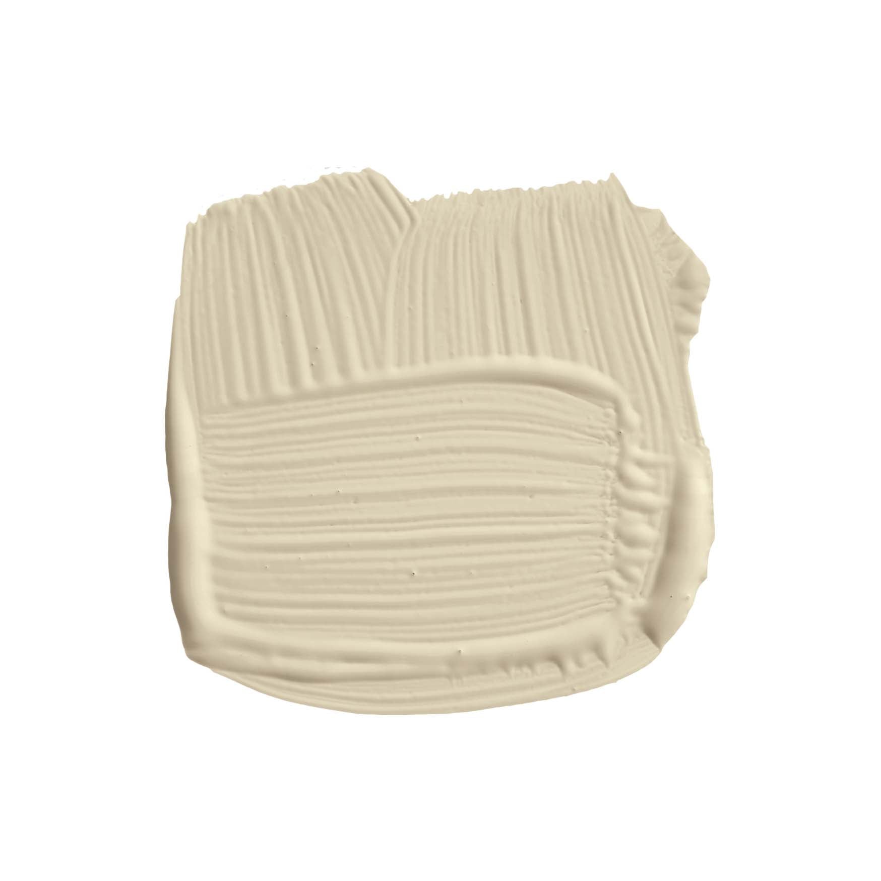 Pinselstrich der Wandfarbe Old White No. 4 von Farrow & Ball