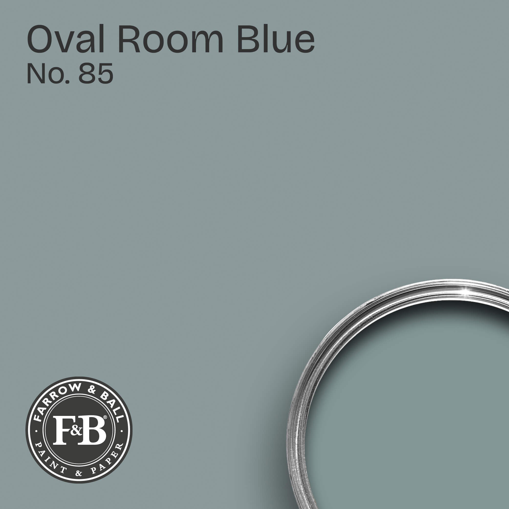Farrow & Ball Oval Room Blue No. 85