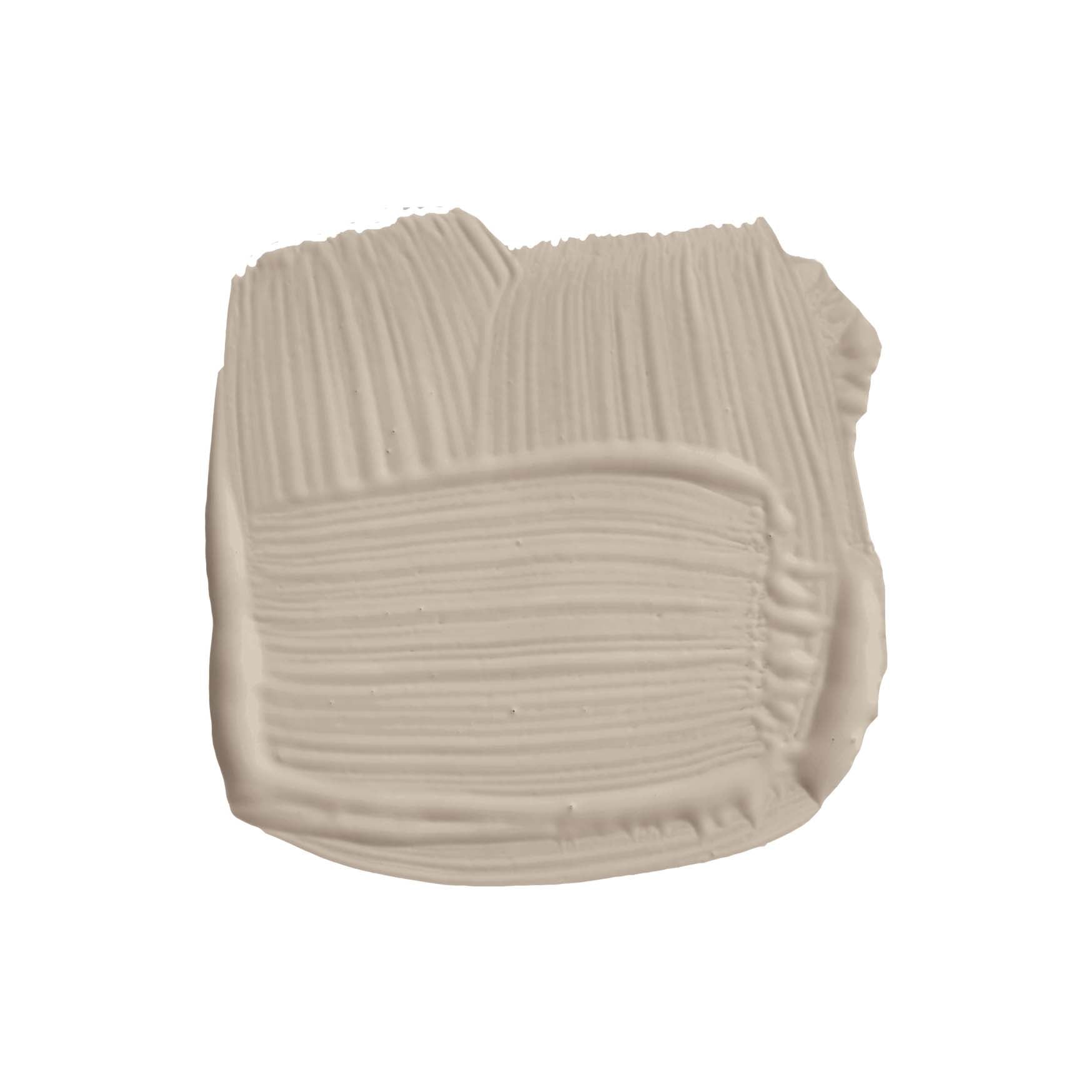 Pinselstrich der Wandfarbe Roasted Macadamia No. CB2 von Farrow & Ball