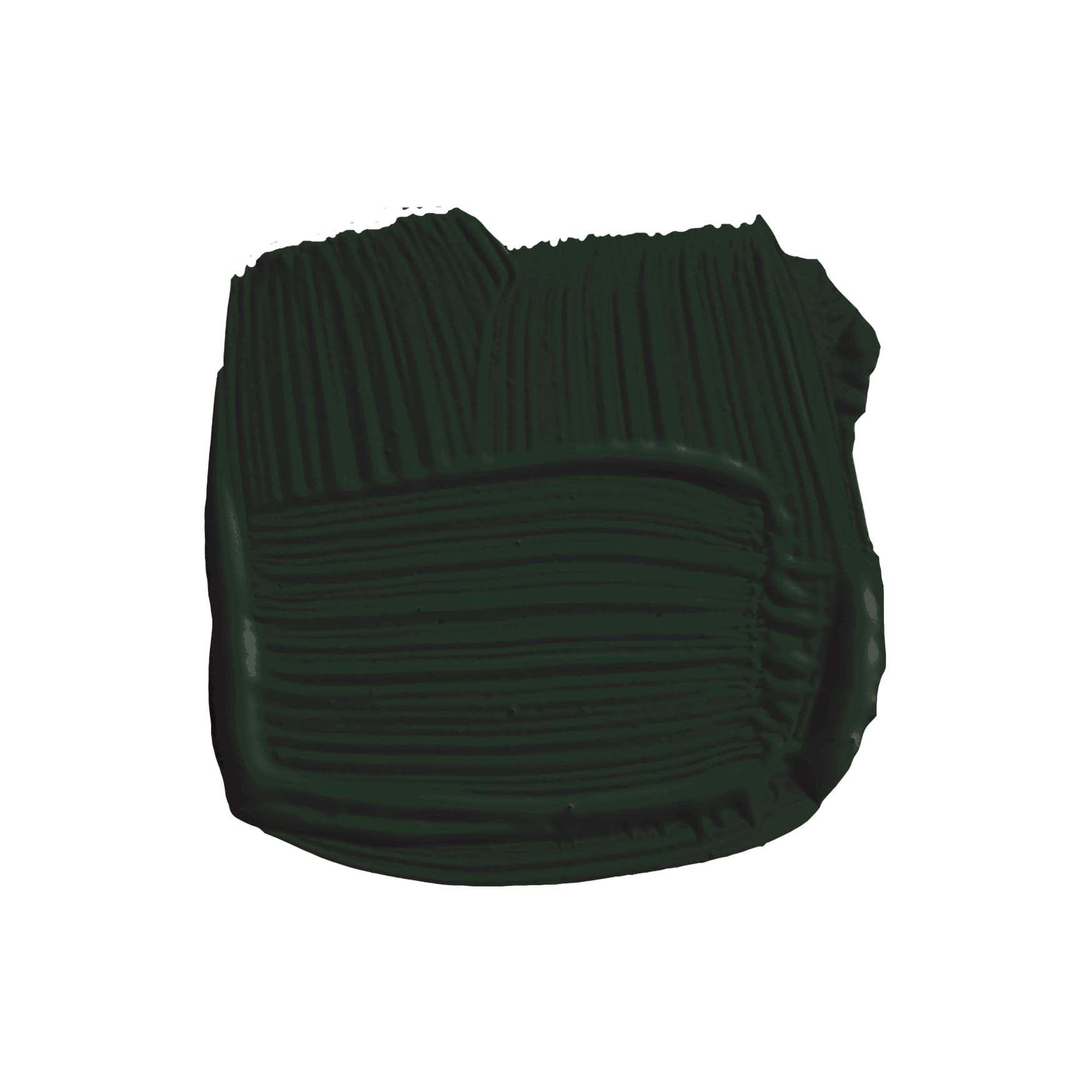 Pinselstrich der Wandfarbe Studio Green No. 93 von Farrow & Ball