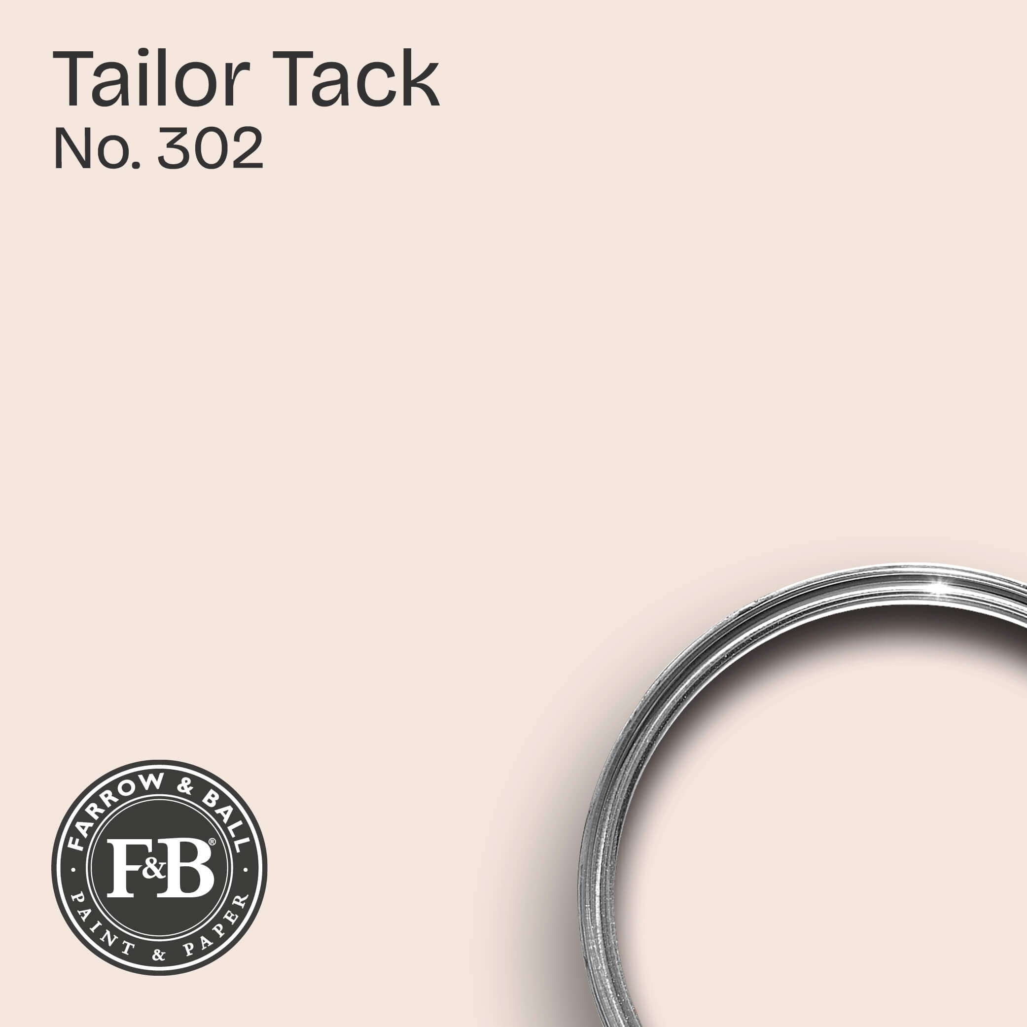 Farrow & Ball Wandfarbe Tailor Tack No. 302