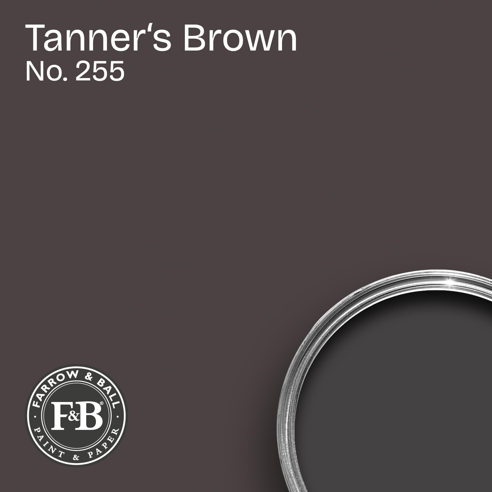 Farrow & Ball Tanner´s Brown No. 255