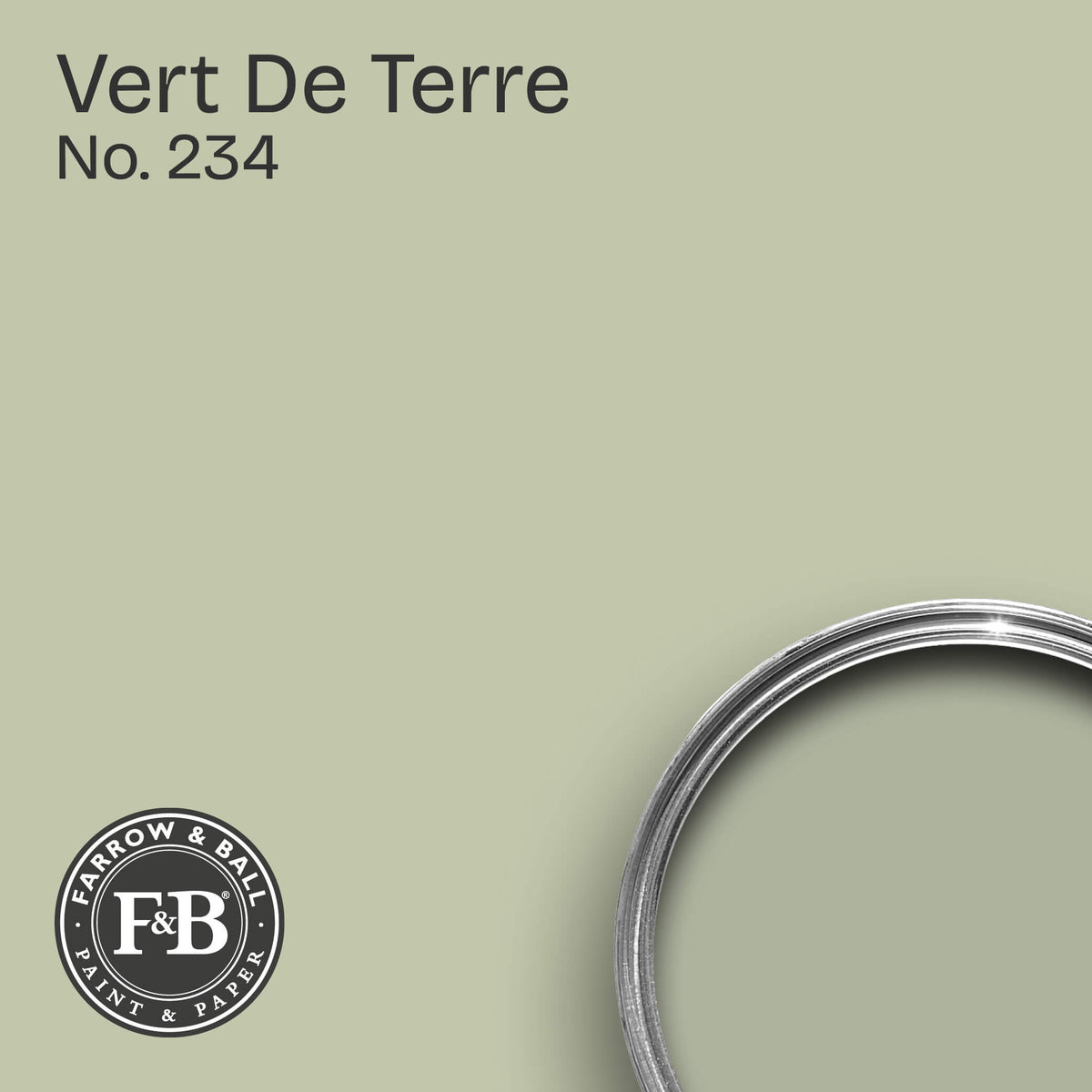 Farrow & Ball Vert de Terre No. 234